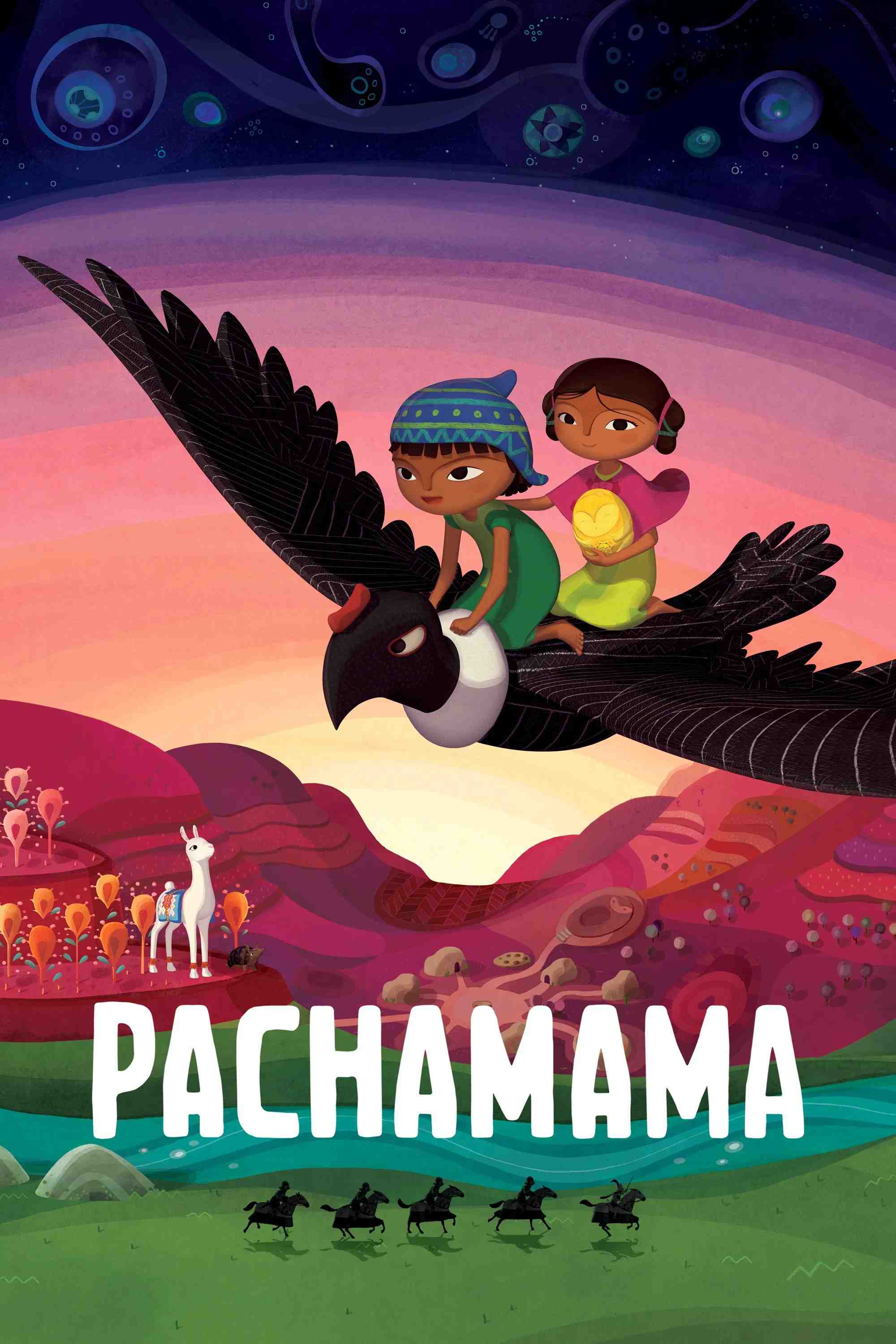 Poster chính thức của phim Phim Phiêu Lưu, Phim Hoạt Hình "Pachamama" (Pachamama - 2018), với sự tham gia của diễn viên Saïd Amadis và Marie-Christine Darah.