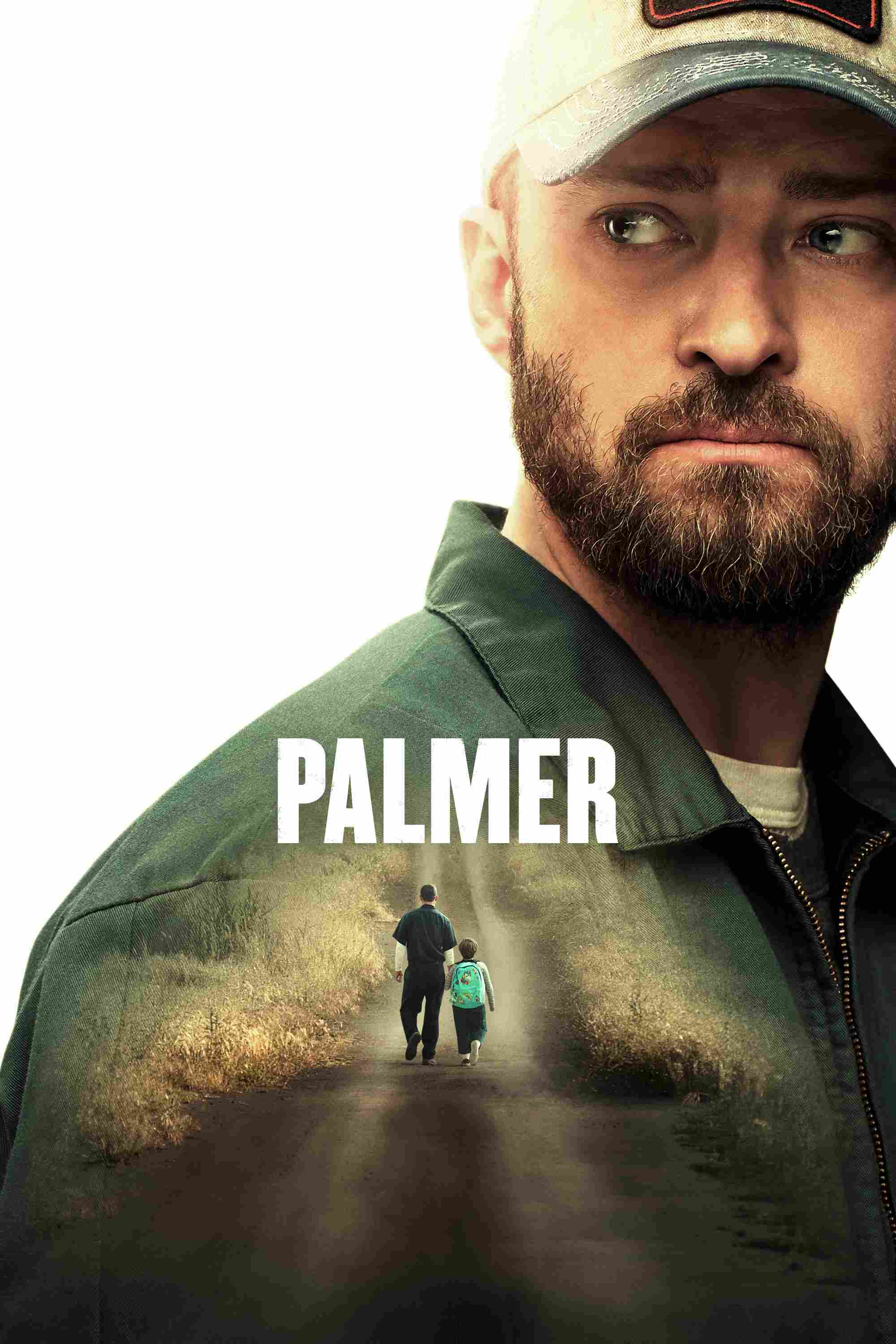 Poster chính thức của phim Phim Tâm Lý "Palmer" (Palmer - 2021), với sự tham gia của diễn viên Justin Timberlake và Ryder Allen.
