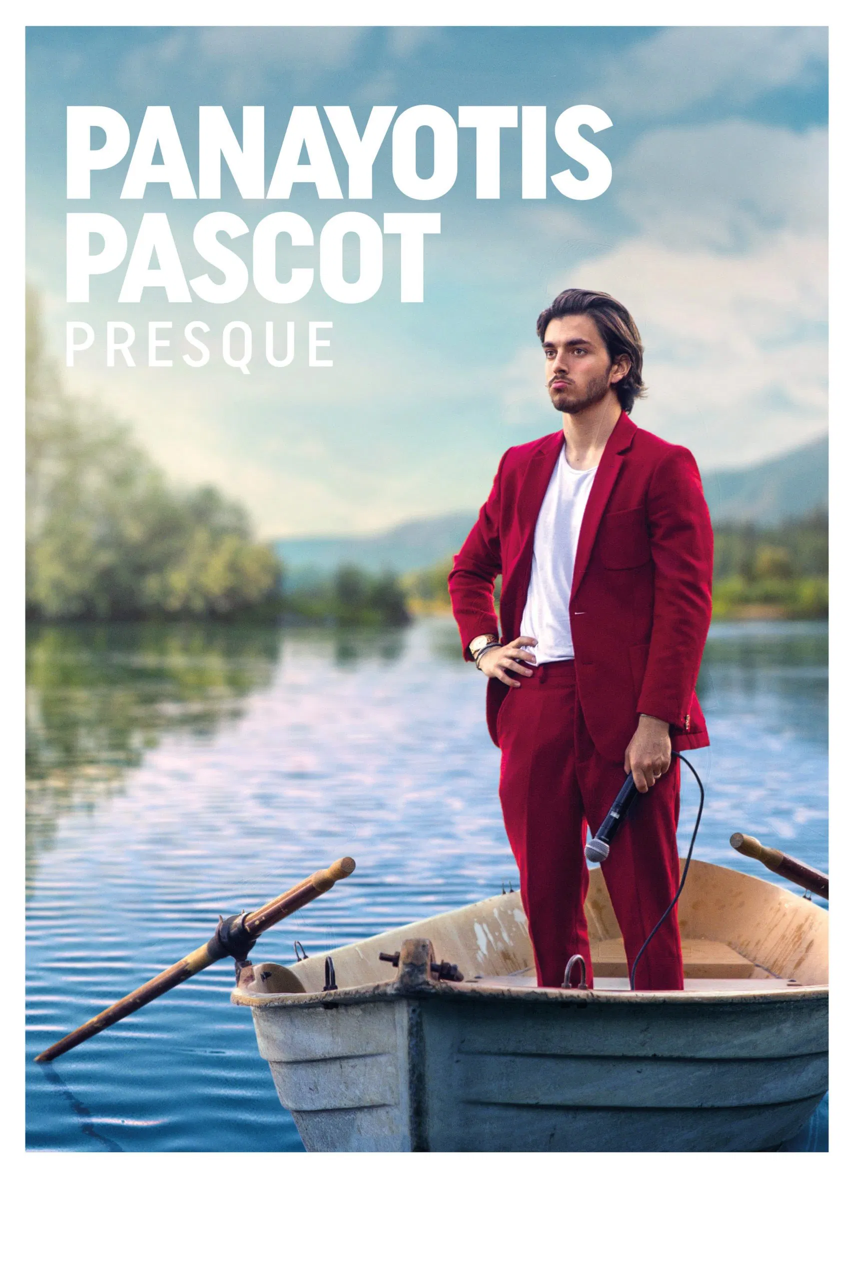 Poster chính thức của phim Phim Hài "Panayotis Pascot: Suýt soát" (Panayotis Pascot: Almost - 2022), với sự tham gia của diễn viên Panayotis Pascot.