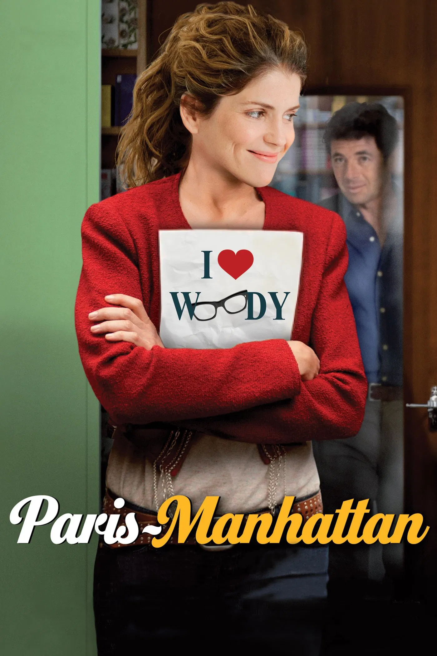 Poster chính thức của phim Phim Hài, Phim Tình Cảm "Paris-Manhattan" (Paris-Manhattan - 2012), với sự tham gia của diễn viên Alice Taglioni và Patrick Bruel.