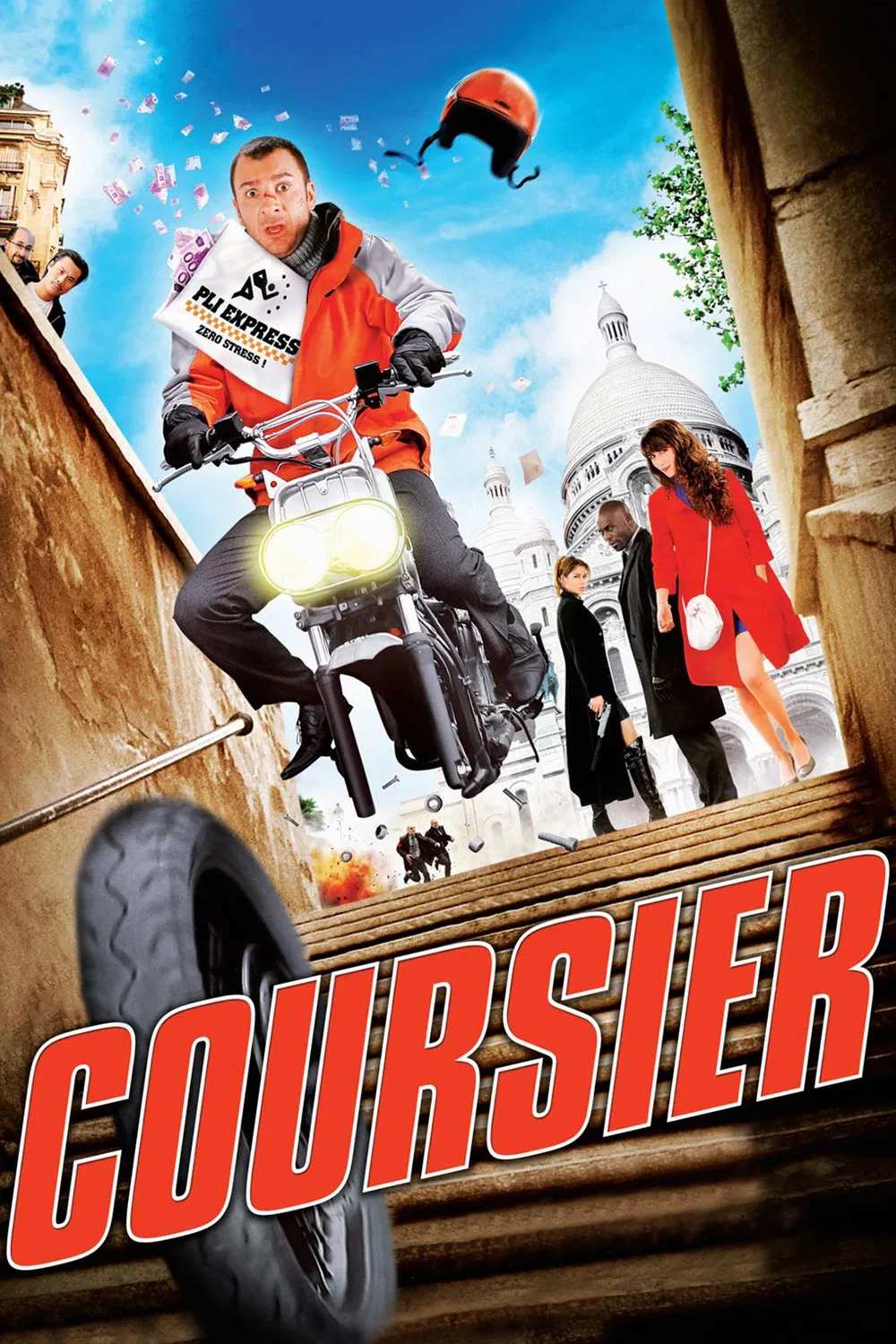 Poster chính thức của phim Phim Hài, Phim Hành Động "Paris Tốc Hành" (Paris Express - 2010), với sự tham gia của diễn viên Michaël Youn và Géraldine Nakache.