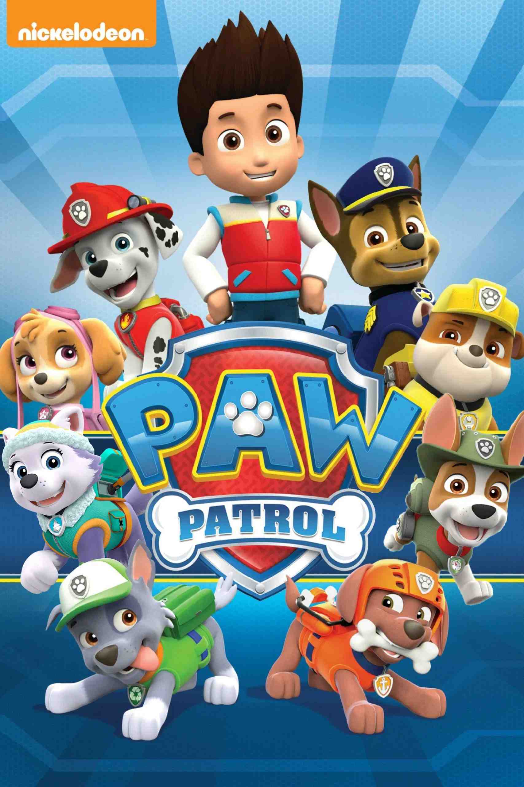 Poster chính thức của phim Phim Hoạt Hình, Phim Thiếu Nhi "PAW Patrol: Những chú chó cứu hộ" (PAW Patrol - 2013), với sự tham gia của diễn viên Kai Harris và Ron Pardo.