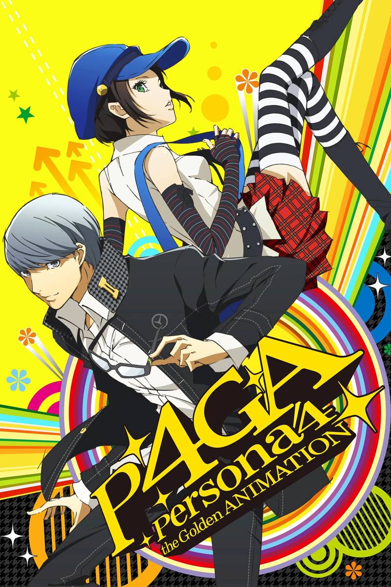 Poster chính thức của phim Phim Hoạt Hình, Phim Hành Động & Phiêu Lưu "Persona 4: The Golden Animation" (Persona 4 The Golden Animation - 2014), với sự tham gia của diễn viên Daisuke Namikawa và Showtaro Morikubo.