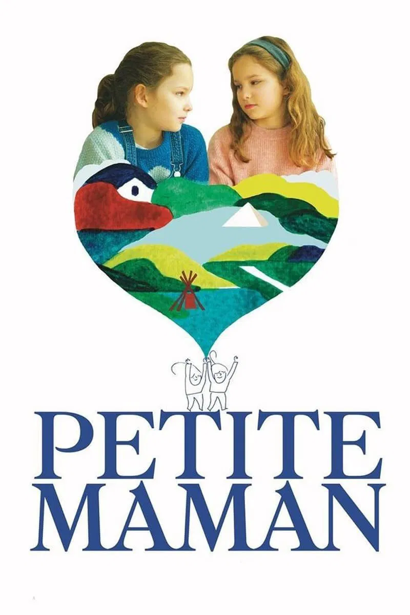 Poster chính thức của phim Phim Tâm Lý, Phim Giả Tượng "Petite Maman" (Petite Maman - 2021), với sự tham gia của diễn viên Joséphine Sanz và Gabrielle Sanz.