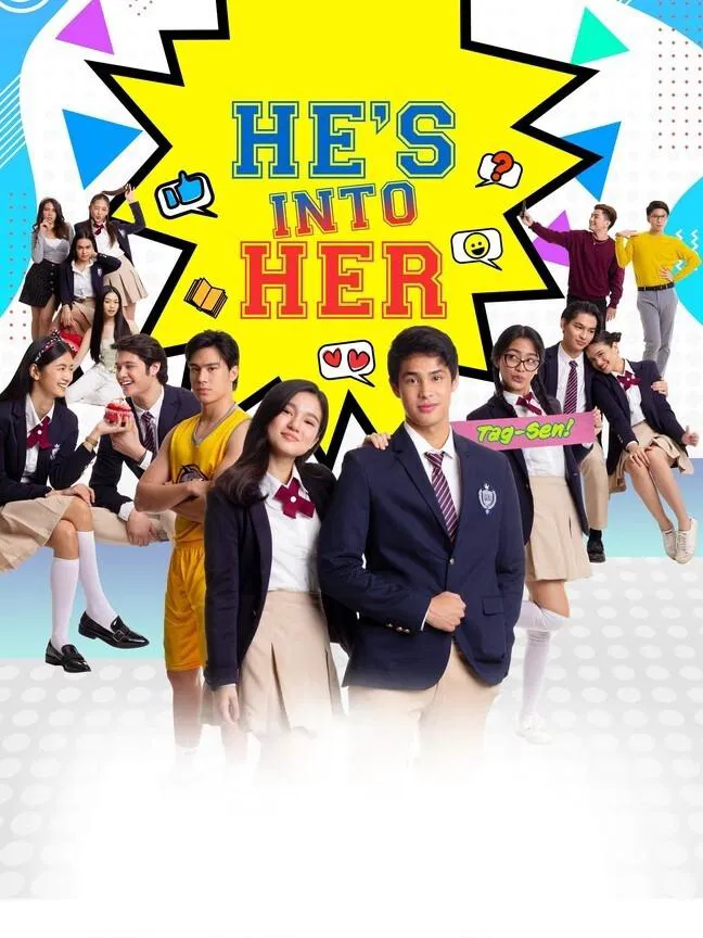 Poster chính thức của phim Phim Hài, Phim Tâm Lý "Phải Lòng Nàng Lọ Lem (Phần 2)" (He's Into Her - 2021), với sự tham gia của diễn viên Donny Pangilinan và Belle Mariano.