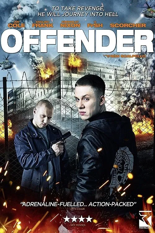 Poster chính thức của phim Phim Giật Gân "Phạm Nhân" (Offender - 2012), với sự tham gia của diễn viên Joe Cole và English Frank.