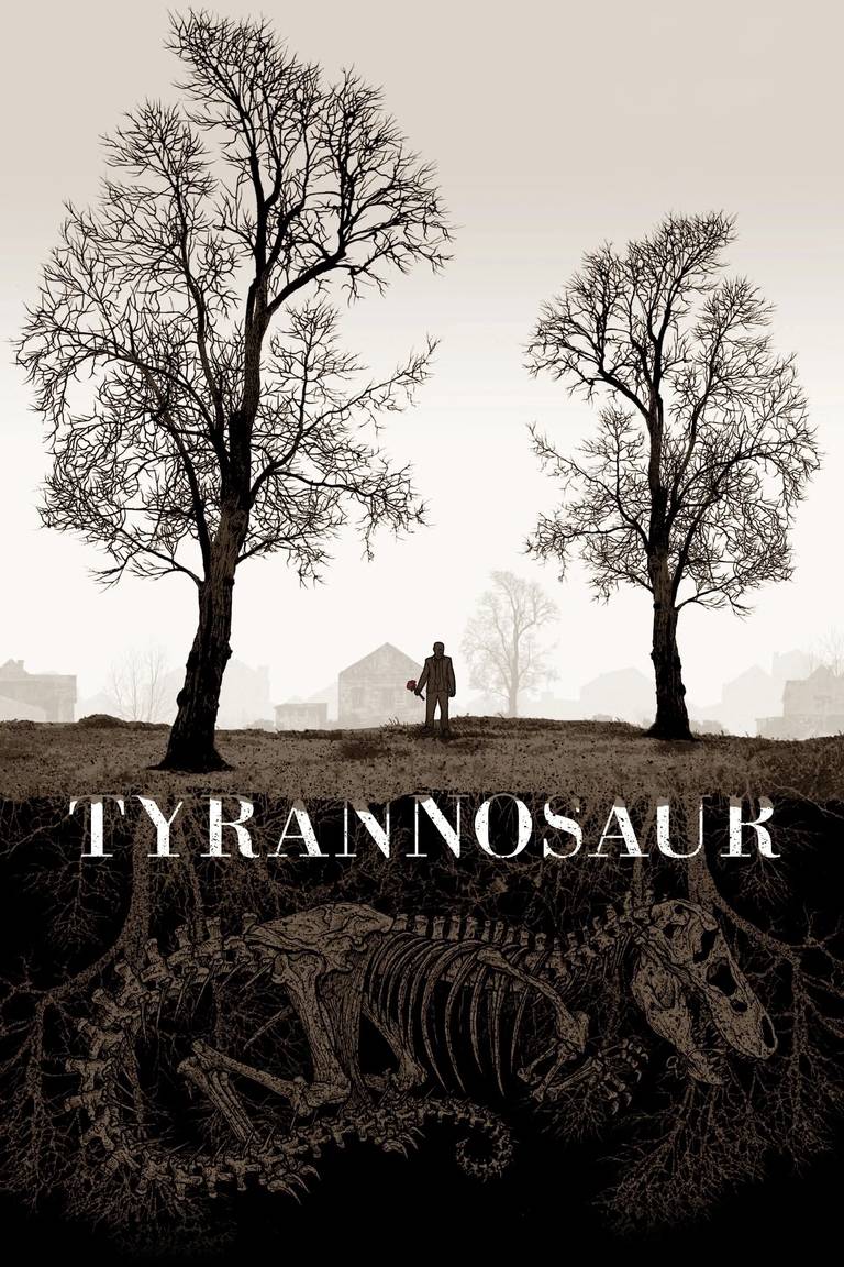 Poster chính thức của phim Phim Tâm Lý, Phim Tình Cảm "Phẫn Uất" (Tyrannosaur - 2011), với sự tham gia của diễn viên Peter Mullan và Olivia Colman.