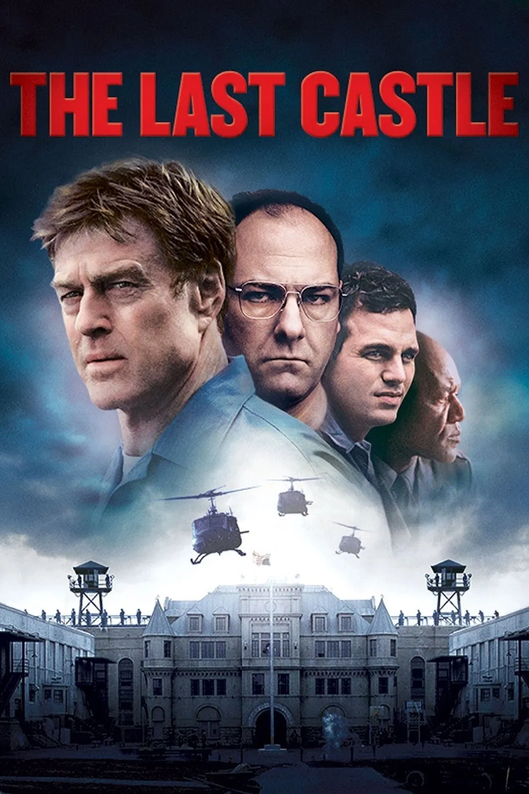 Poster chính thức của phim Phim Hành Động, Phim Tâm Lý "Pháo Đài Cuối Cùng" (The Last Castle - 2001), với sự tham gia của diễn viên Robert Redford và James Gandolfini.