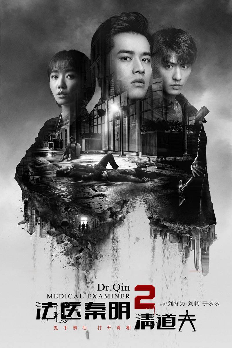Poster chính thức của phim Phim Hình Sự, Phim Bí Ẩn "Pháp Y Tần Minh 2" (Medical Examiner Dr. Qin: Scavenger - 2018), với sự tham gia của diễn viên Lưu Đông Thấm và Lưu Sướng.