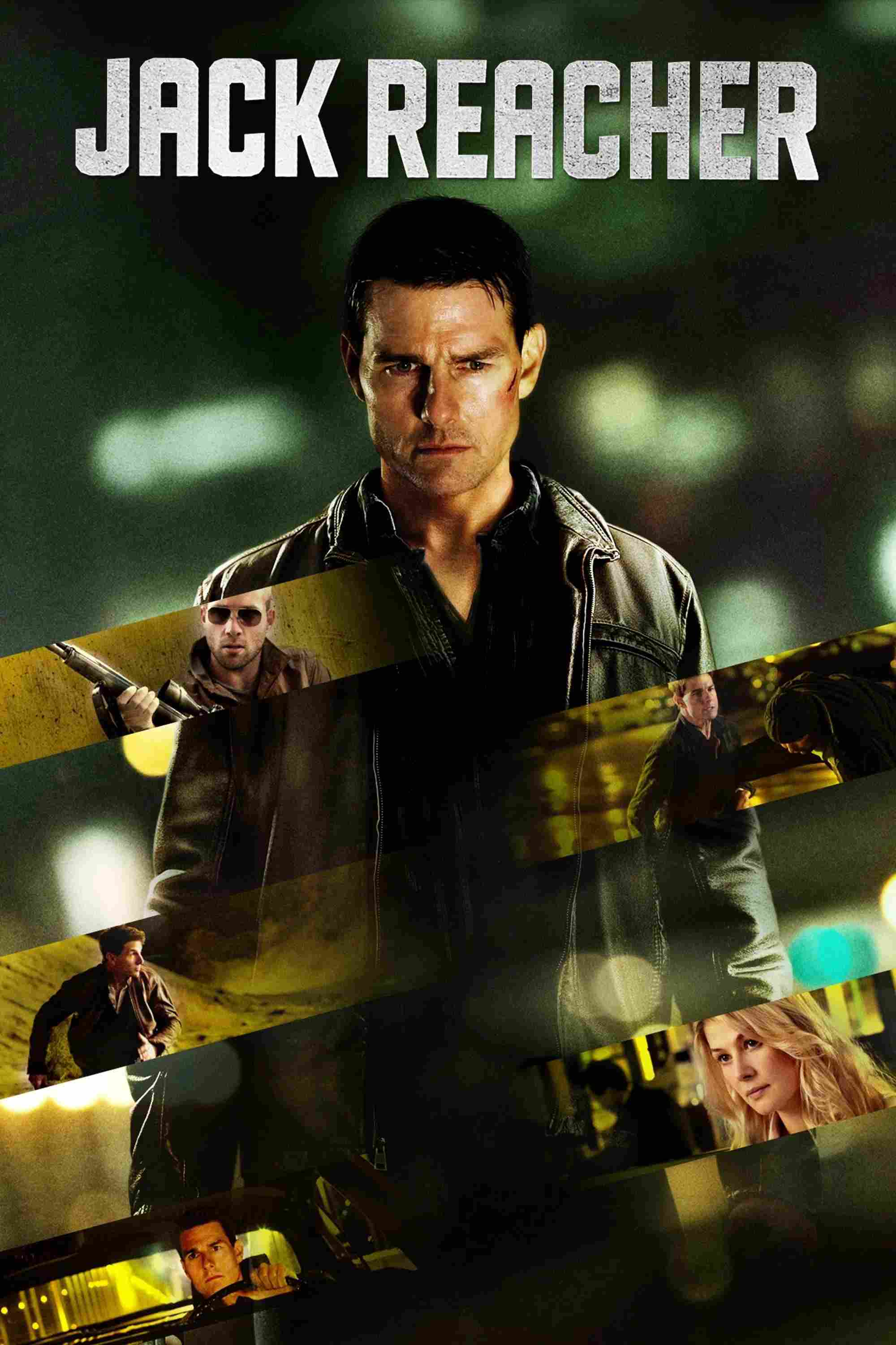 Poster chính thức của phim Phim Hình Sự, Phim Tâm Lý "Phát Súng Cuối Cùng" (Jack Reacher - 2012), với sự tham gia của diễn viên Tom Cruise và Rosamund Pike.