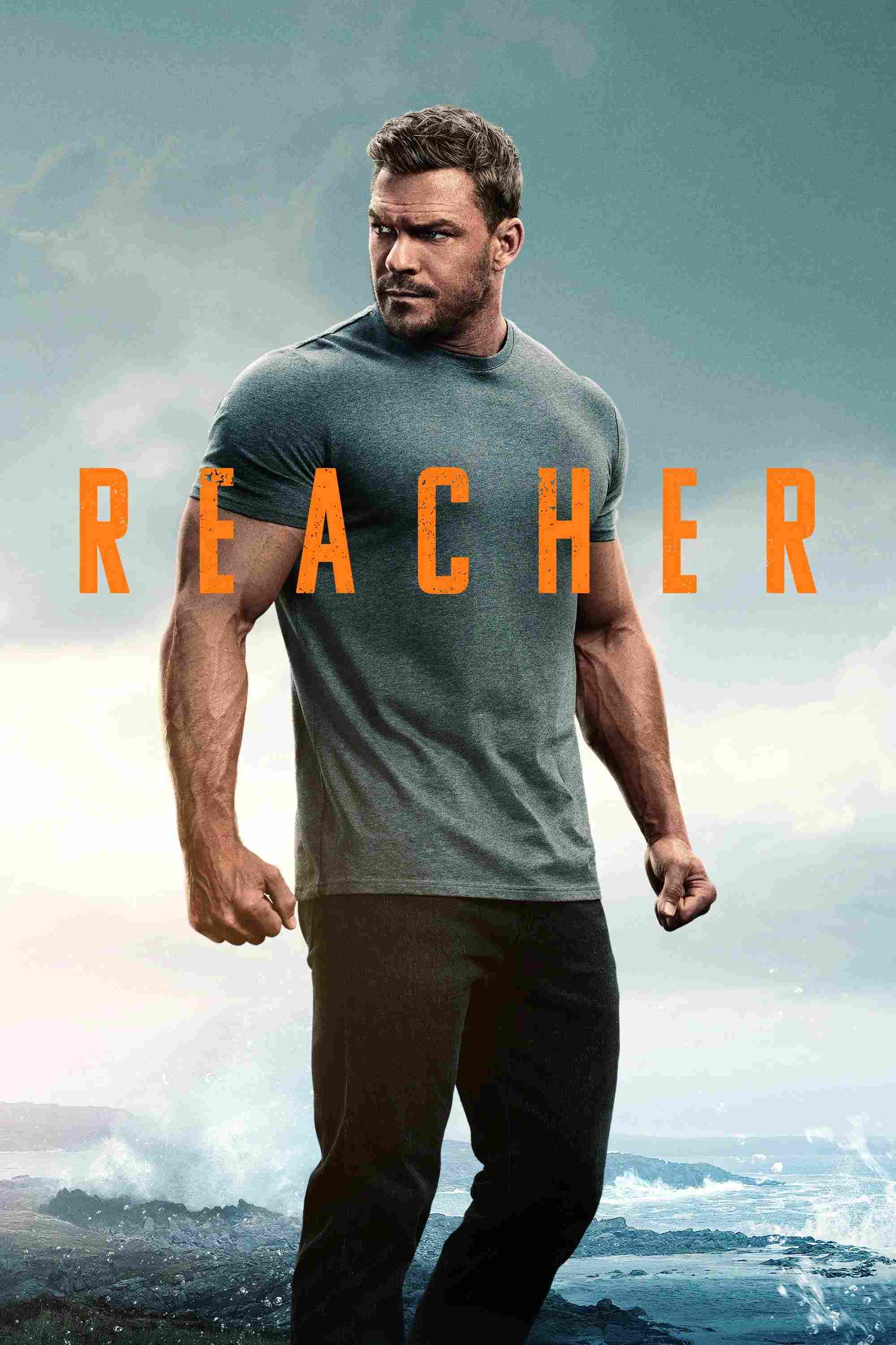 Poster chính thức của phim Phim Hành Động & Phiêu Lưu, Phim Tâm Lý "Phát Súng Cuối Cùng (Phần 2)" (Reacher - 2022), với sự tham gia của diễn viên Alan Ritchson và Maria Sten.