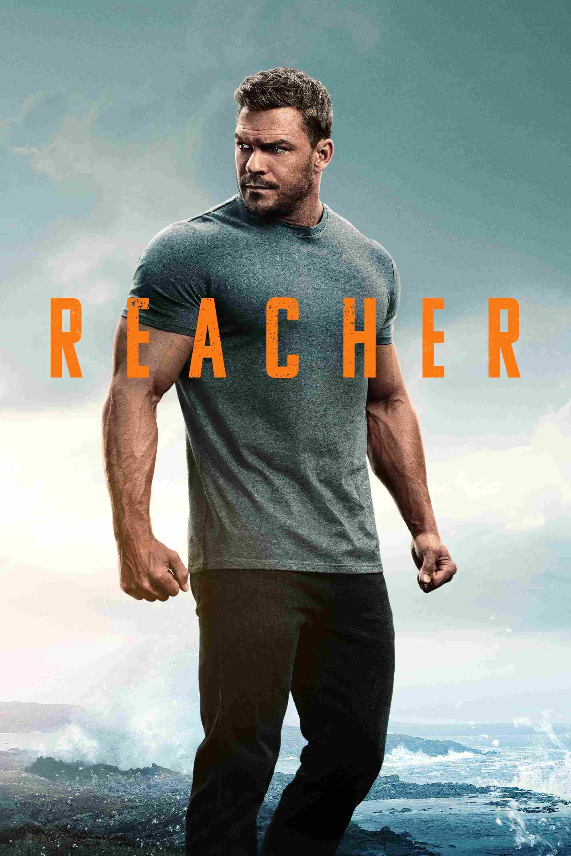 Poster chính thức của phim Phim Hành Động & Phiêu Lưu, Phim Tâm Lý "Phát Súng Cuối Cùng (Phần 3)" (Reacher - 2022), với sự tham gia của diễn viên Alan Ritchson và Maria Sten.