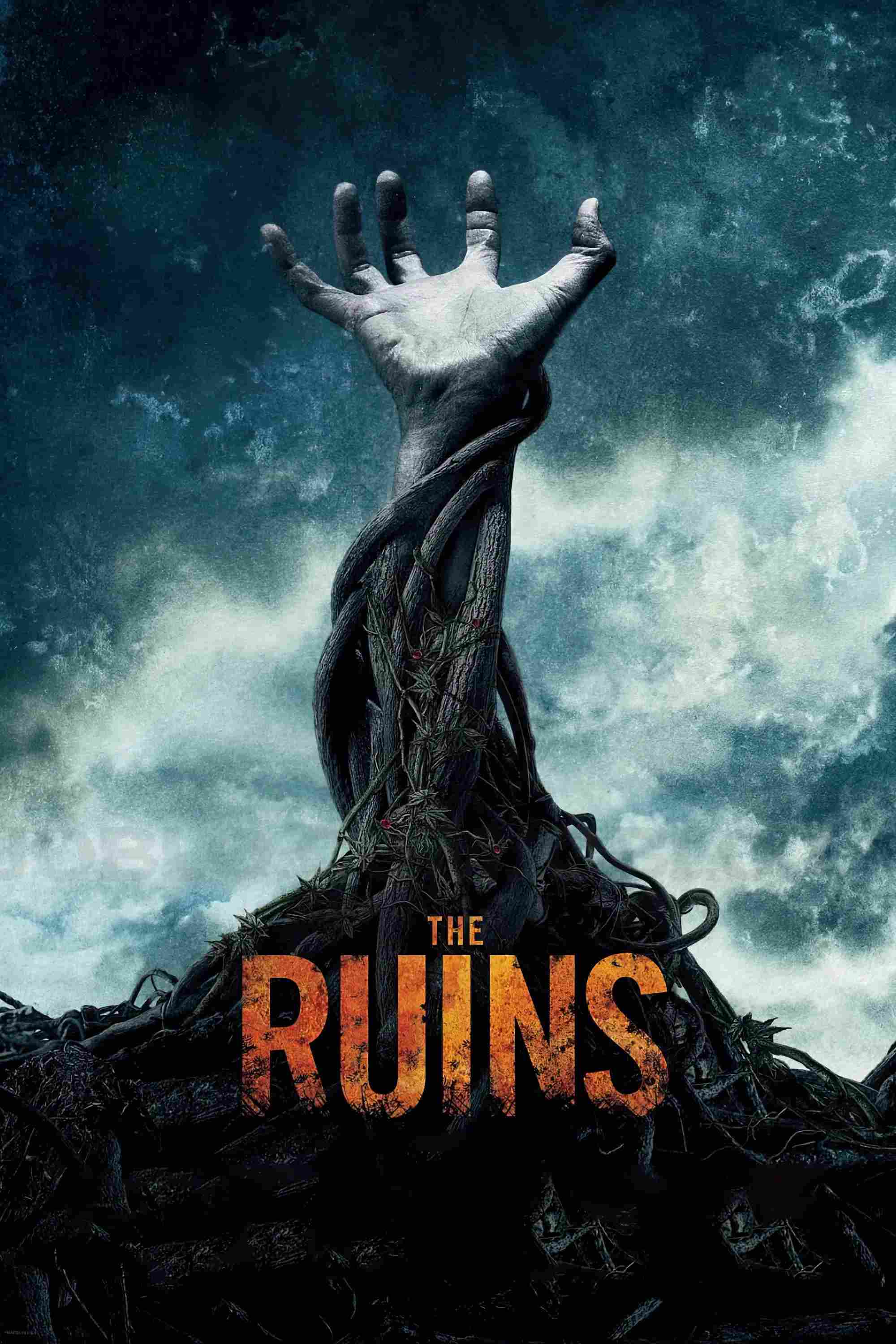 Poster chính thức của phim Phim Kinh Dị "Phế Tích" (The Ruins - 2008), với sự tham gia của diễn viên Jonathan Tucker và Jena Malone.