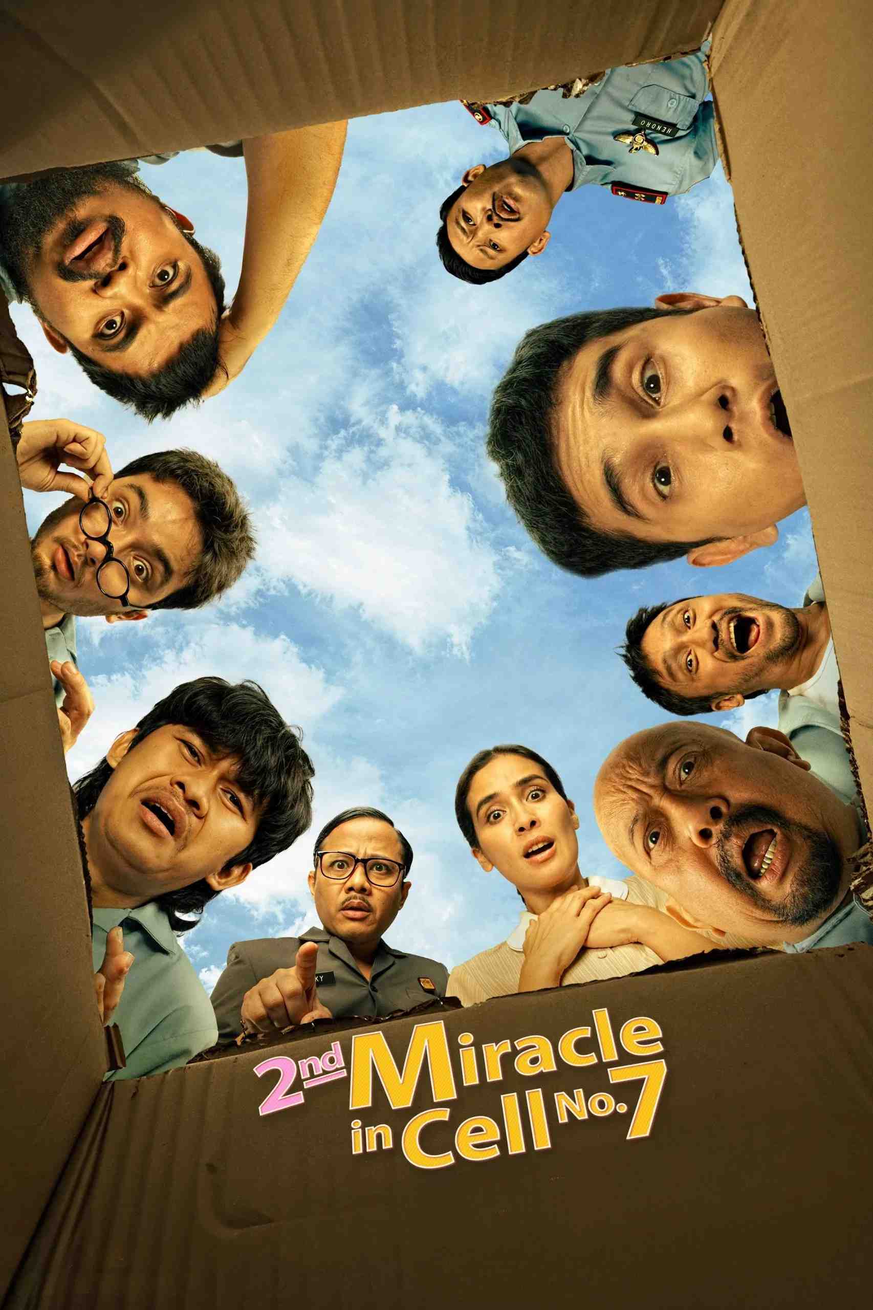 Poster chính thức của phim Phim Tâm Lý, Phim Hài "Phép Lạ Thứ 2 Ở Phòng Giam Số 7" (2nd Miracle in Cell No. 7 - 2024), với sự tham gia của diễn viên Vino G. Bastian và Graciella Abigail.