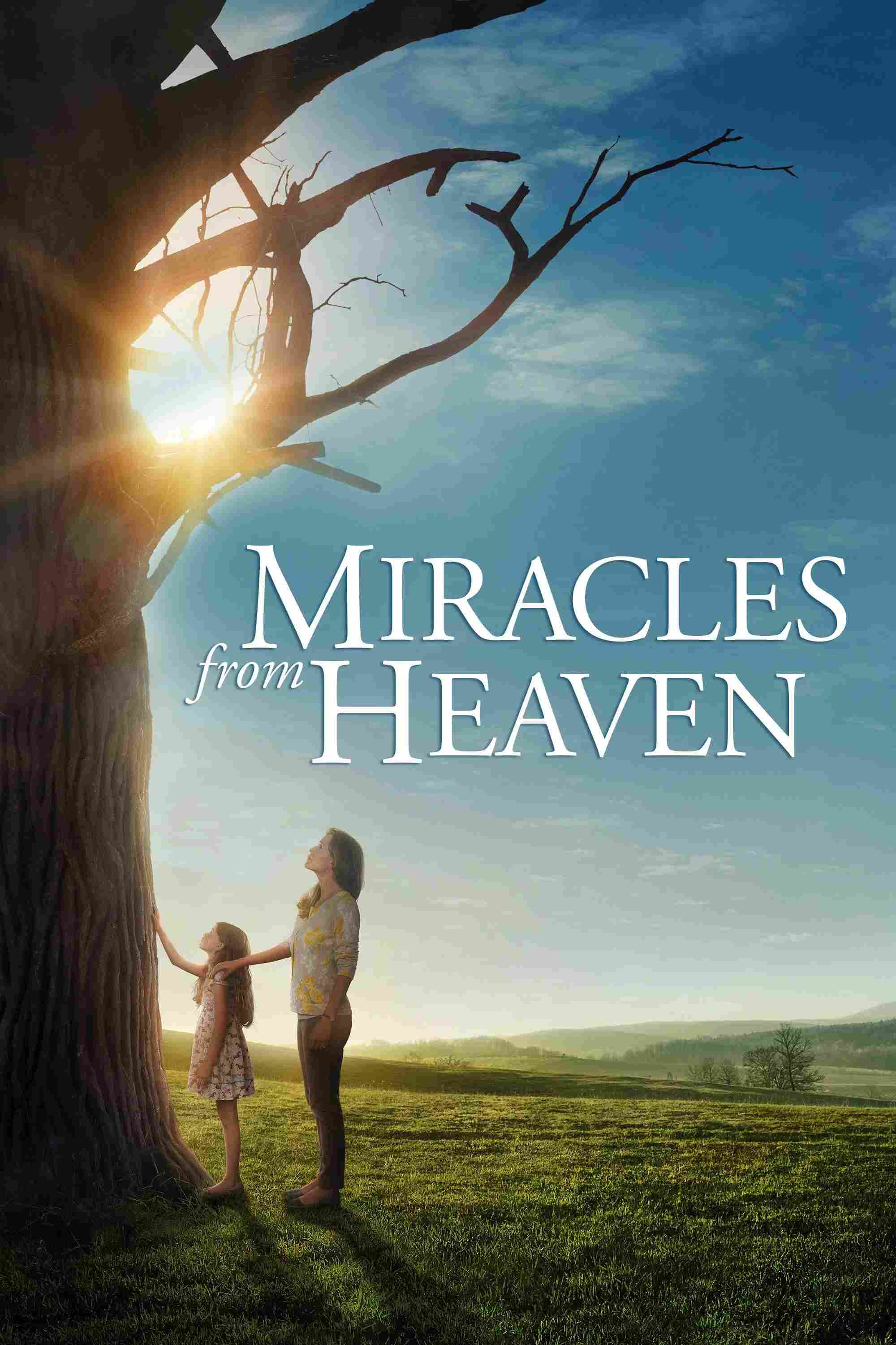 Poster chính thức của phim Phim Gia Đình, Phim Tâm Lý "Phép Lạ Từ Thiên Đường" (Miracles from Heaven - 2016), với sự tham gia của diễn viên Jennifer Garner và Kylie Rogers.