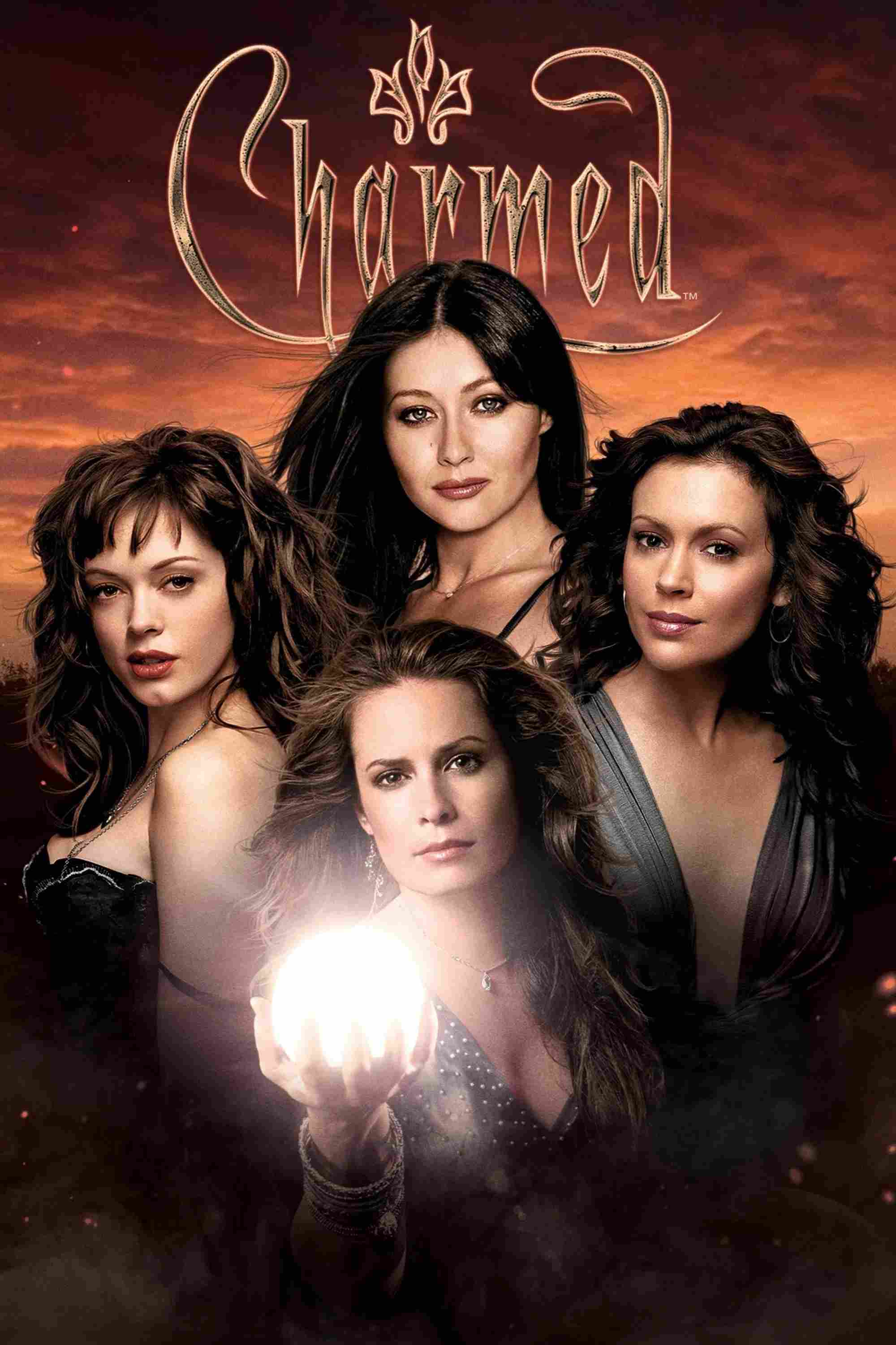 Poster chính thức của phim Phim Hài, Phim Tâm Lý "Phép Thuật (Phần 8)" (Charmed - 1998), với sự tham gia của diễn viên Holly Marie Combs và Alyssa Milano.