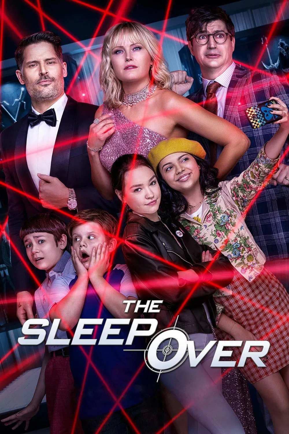 Poster chính thức của phim Phim Gia Đình, Phim Hành Động "Phi Vụ Cuối Của Mẹ" (The Sleepover - 2020), với sự tham gia của diễn viên Sadie Stanley và Maxwell Simkins.