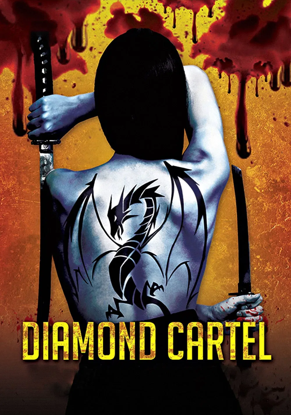 Poster chính thức của phim Phim Giật Gân, Phim Hành Động "Phi Vụ Kim Cương" (Diamond Cartel - 2015), với sự tham gia của diễn viên Armand Assante và Peter O'Toole.