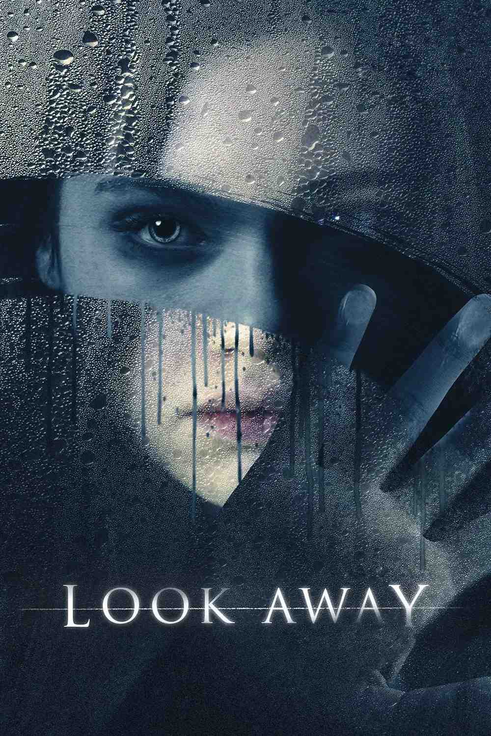Poster chính thức của phim Phim Kinh Dị, Phim Giật Gân "Phía Sau Tấm Gương" (Look Away - 2018), với sự tham gia của diễn viên India Eisley và Jason Isaacs.