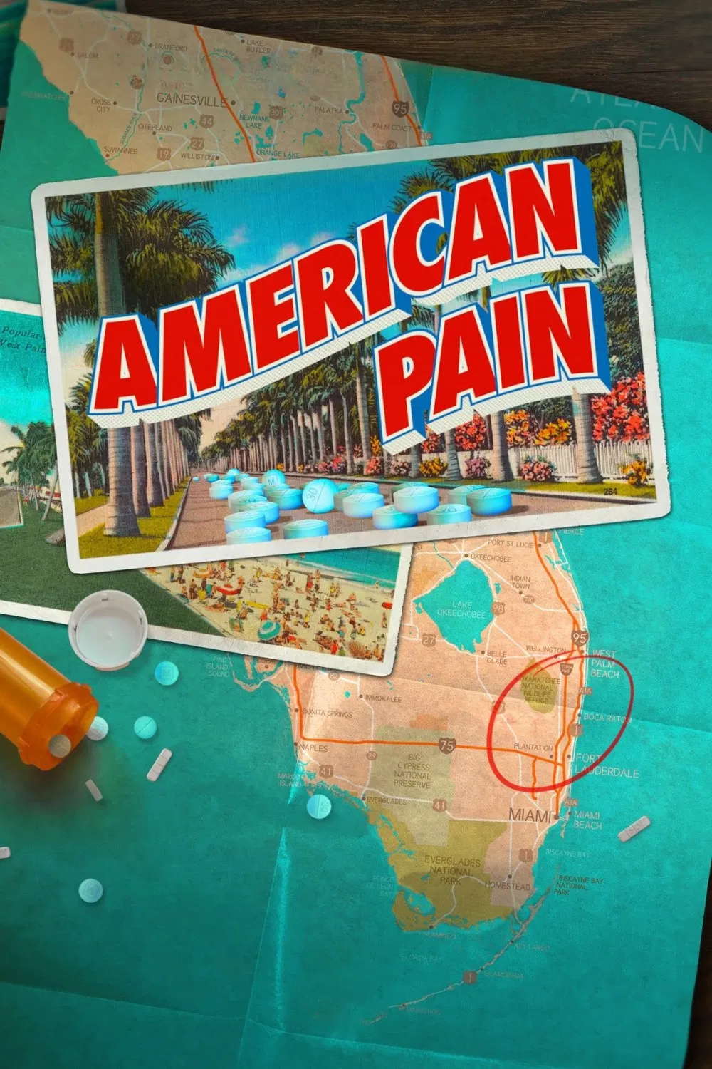 Poster chính thức của phim Phim Tài Liệu "Phòng Khám American Pain" (American Pain - 2022).
