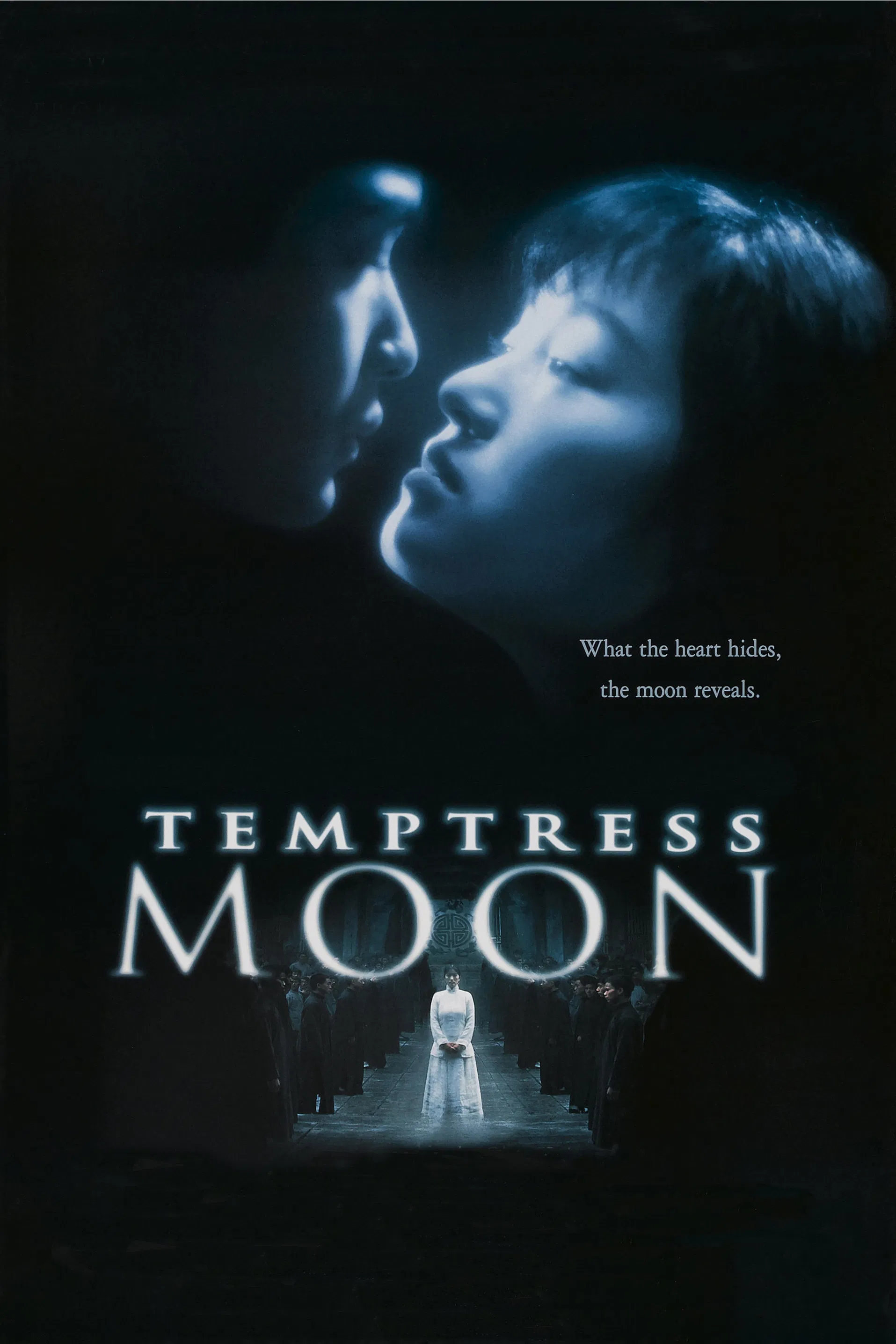 Poster chính thức của phim Phim Tâm Lý, Phim Tình Cảm "Phong Nguyệt" (Temptress Moon - 1996), với sự tham gia của diễn viên Trương Quốc Vinh và Củng Lợi.