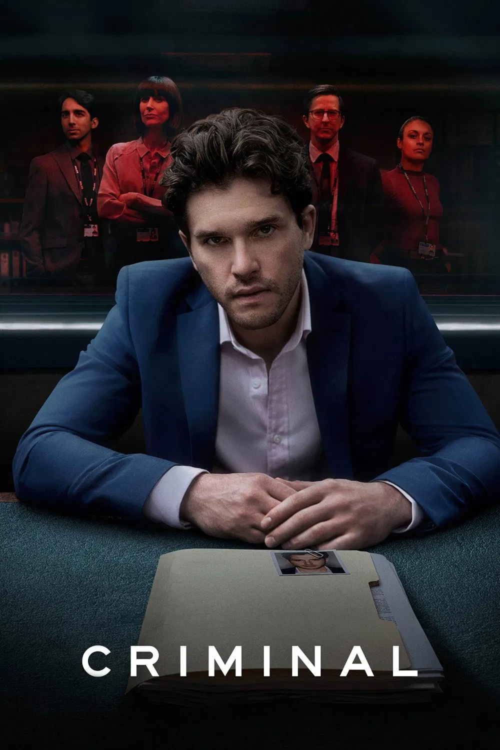 Poster chính thức của phim Phim Hình Sự, Phim Tâm Lý "Phòng thẩm vấn: Anh Quốc (Phần 1)" (Criminal: UK - 2019), với sự tham gia của diễn viên Lee Ingleby và Katherine Kelly.
