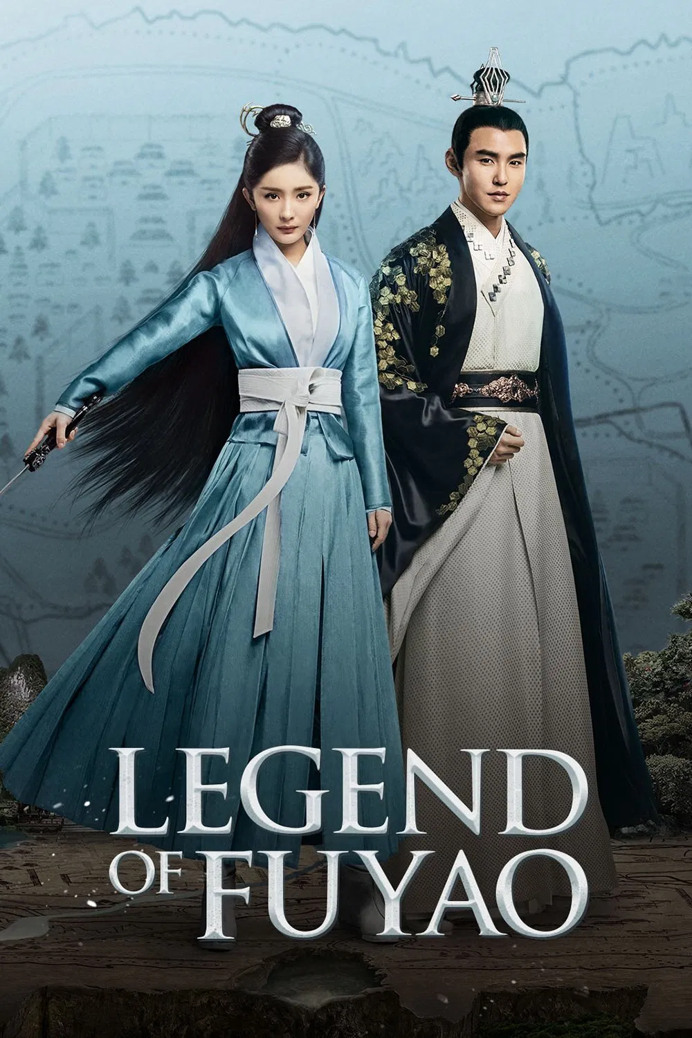 Poster chính thức của phim Phim Hành Động & Phiêu Lưu, Phim Viễn Tưởng & Giả Tưởng "Phù Dao Hoàng Hậu" (Legend of Fuyao - 2018), với sự tham gia của diễn viên Dương Mịch và Nguyễn Kinh Thiên.