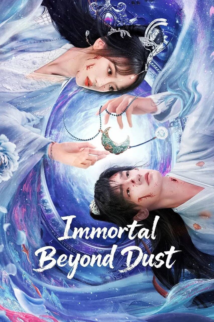 Poster chính thức của phim Phim Tâm Lý "Phù Thế Tiên Y Bất Nhiễm Trần" (Immortal Beyond Dust - 2025), với sự tham gia của diễn viên Han Xiaoyao và Zhang Yuhan.