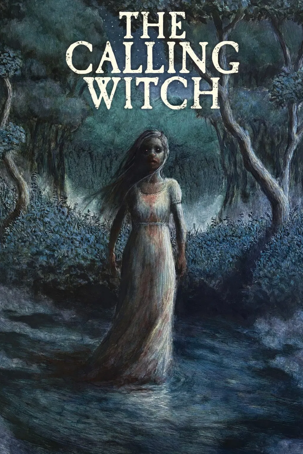 Poster chính thức của phim Phim Giật Gân, Phim Kinh Dị "Phù thủy kêu gọi" (The Calling Witch - 2026), với sự tham gia của diễn viên Marcus DeAnda và Zachary Cowan.