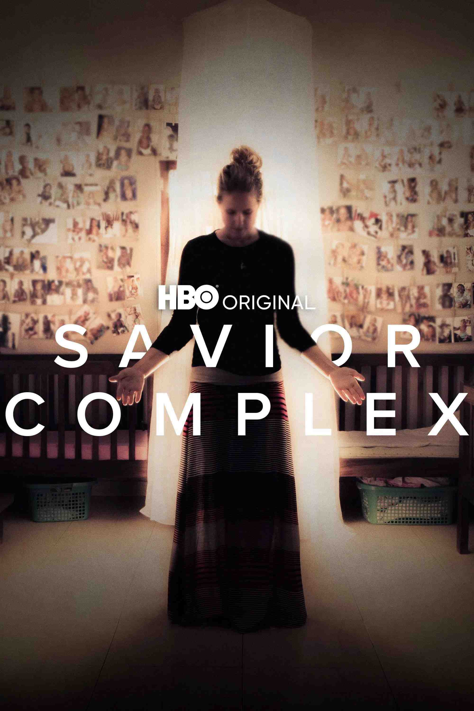 Poster chính thức của phim Phim Tài Liệu, Phim Hình Sự "Phức Cảm Người Cứu Rỗi" (Savior Complex - 2023).
