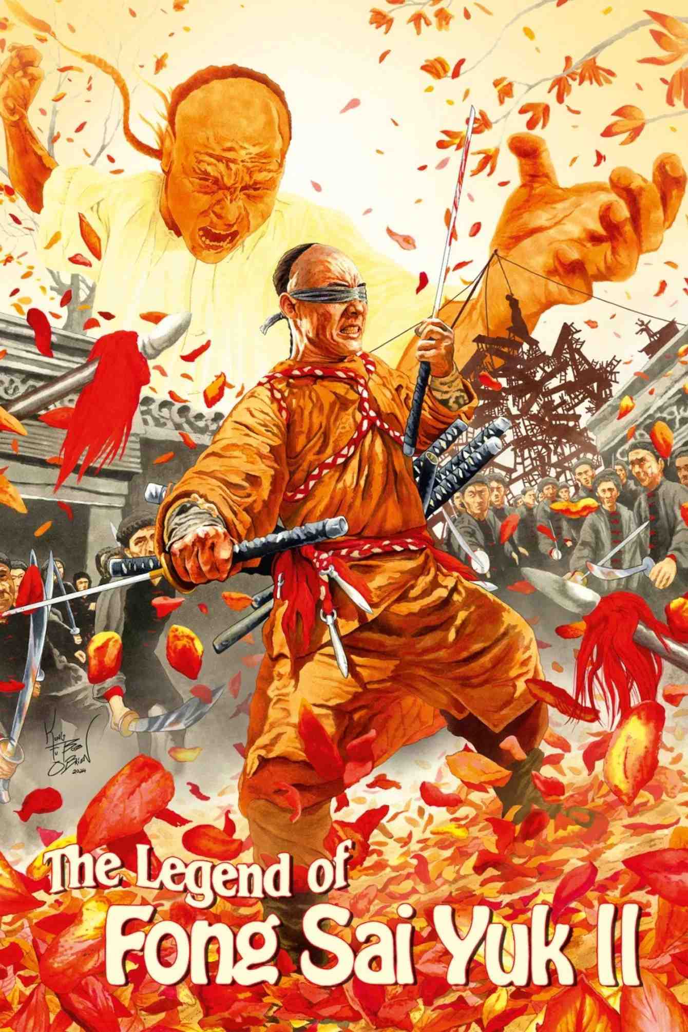 Poster chính thức của phim Phim Hành Động, Phim Hài "Phương Thế Ngọc 2" (The Legend II - 1993), với sự tham gia của diễn viên Lý Liên Kiệt và Josephine Siao Fong-Fong.
