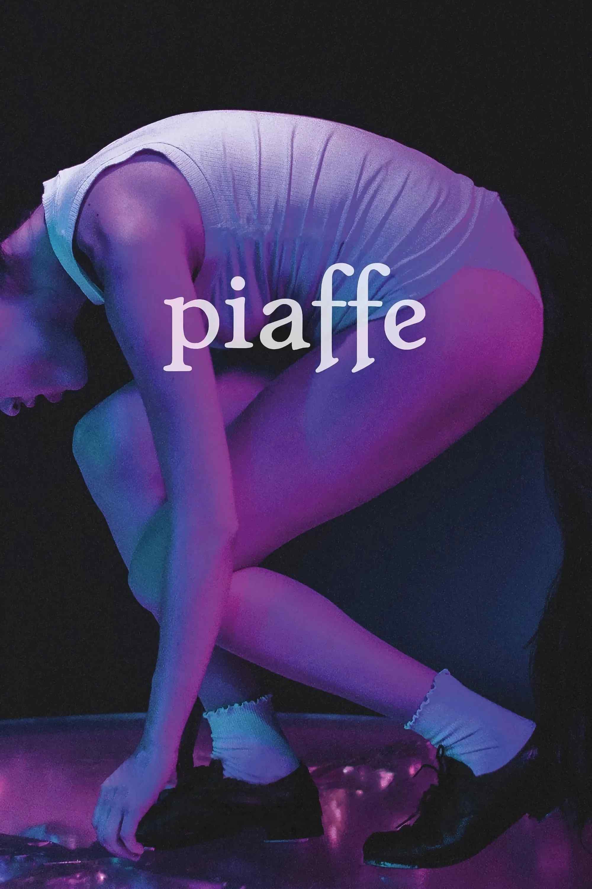 Poster chính thức của phim Phim Tâm Lý, Phim Giả Tượng "Piaffe" (Piaffe - 2023), với sự tham gia của diễn viên Simone Bucio và Simon(è) Jaikiriuma Paetau.