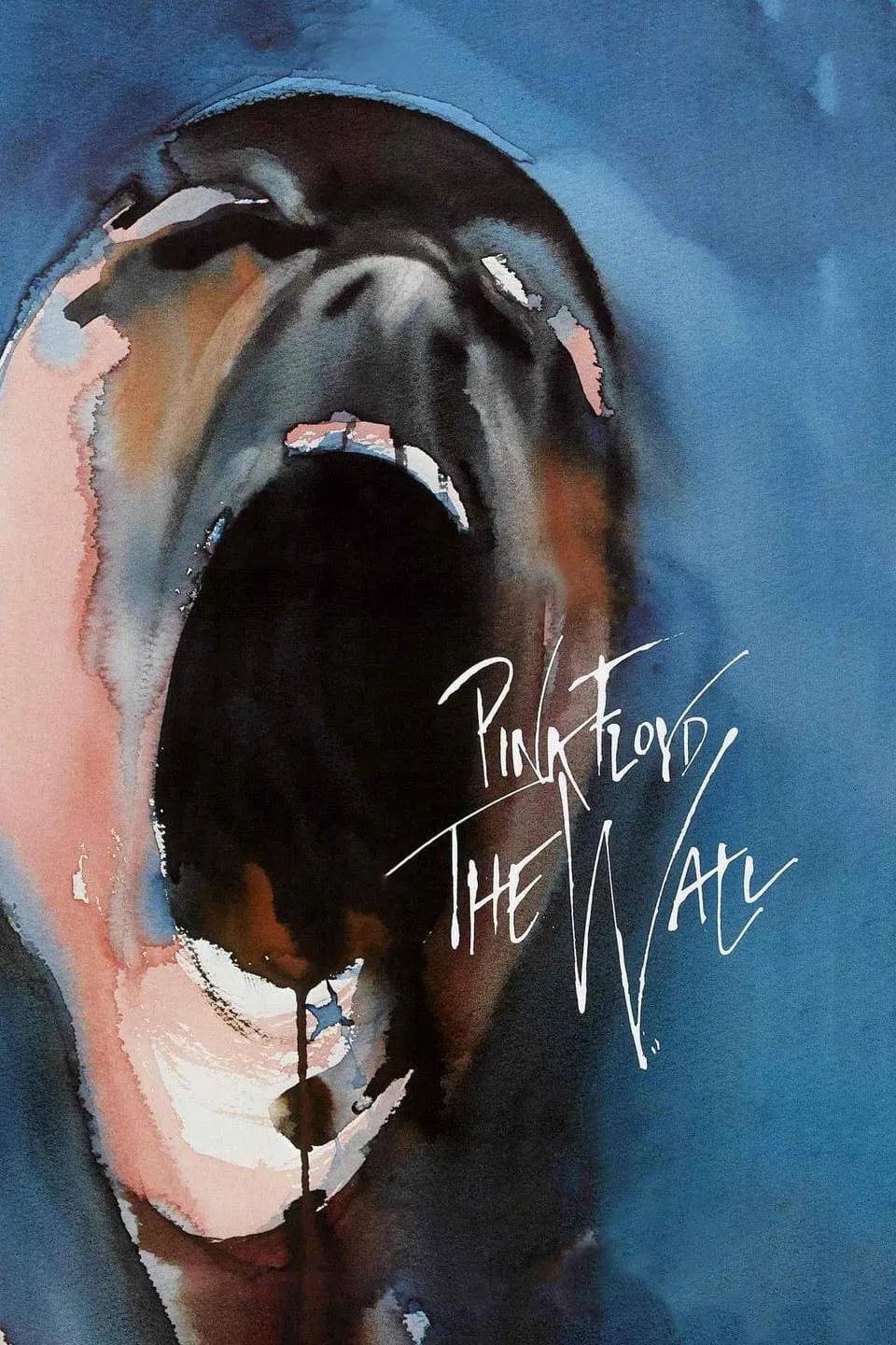 Poster chính thức của phim Phim Ca Nhạc, Phim Tâm Lý "Pink Floyd: The Wall" (Pink Floyd: The Wall - 1982), với sự tham gia của diễn viên Bob Geldof và Christine Hargreaves.