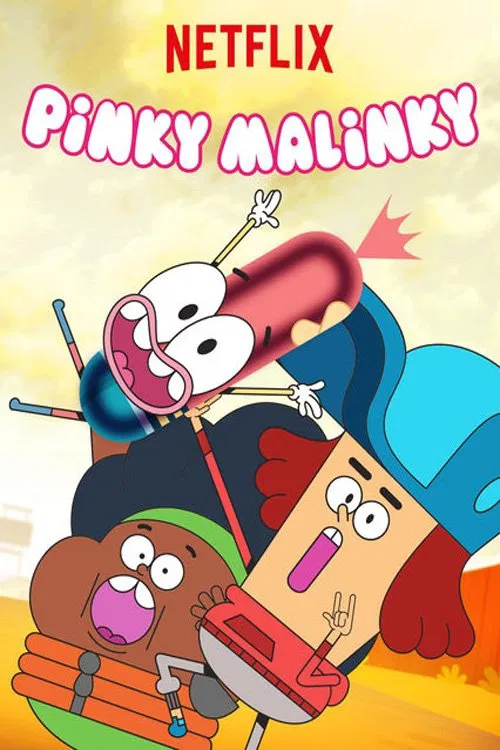 Poster chính thức của phim Phim Hoạt Hình, Phim Thiếu Nhi "Pinky Malinky (Phần 1)" (Pinky Malinky - 2019).