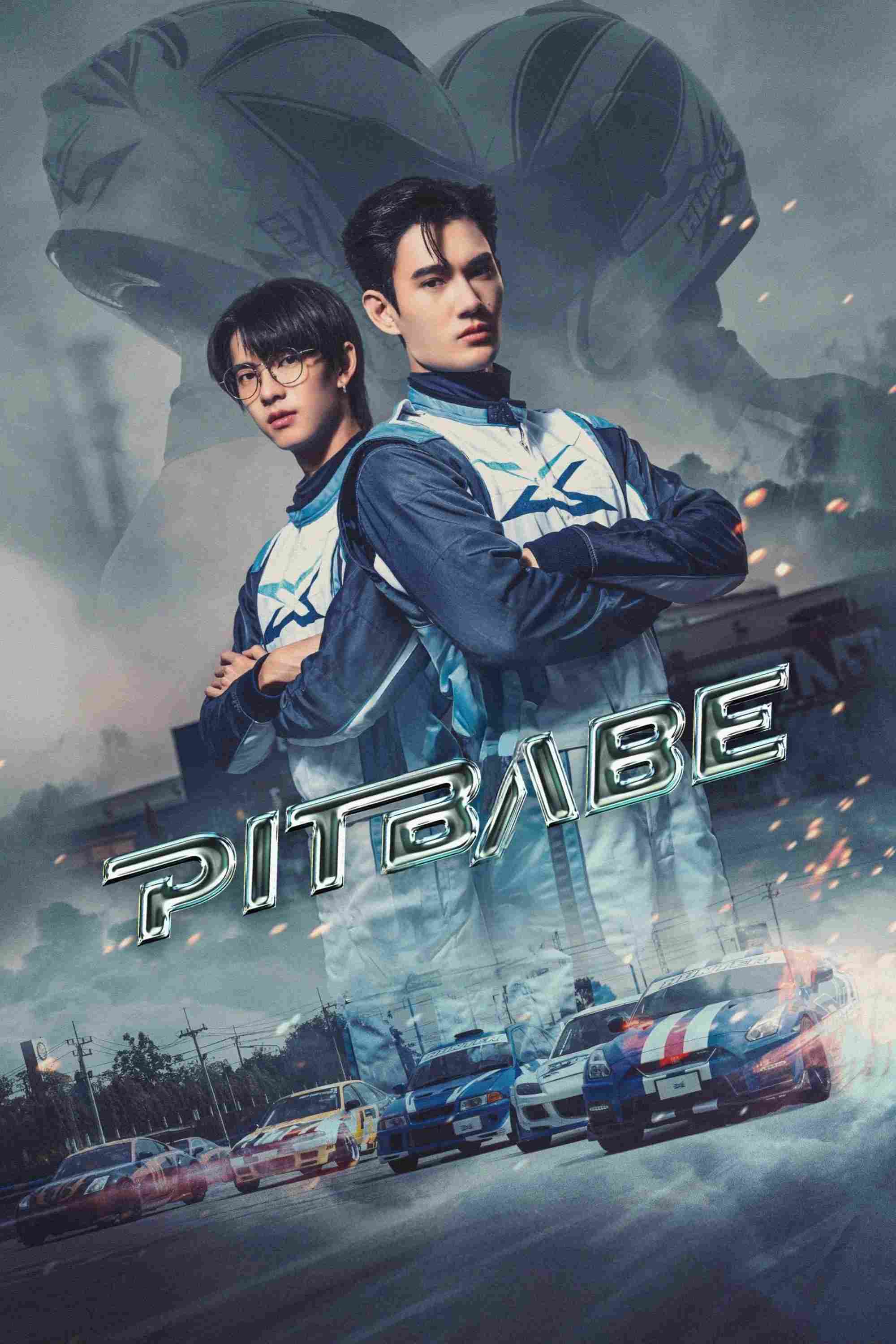 Poster chính thức của phim Phim Tâm Lý, Phim Viễn Tưởng & Giả Tưởng "PIT BABE THE SERIES (Phần 2)" (Pit Babe - 2023), với sự tham gia của diễn viên Naret Promphaopun và Krittin Kitjaruwannakul.