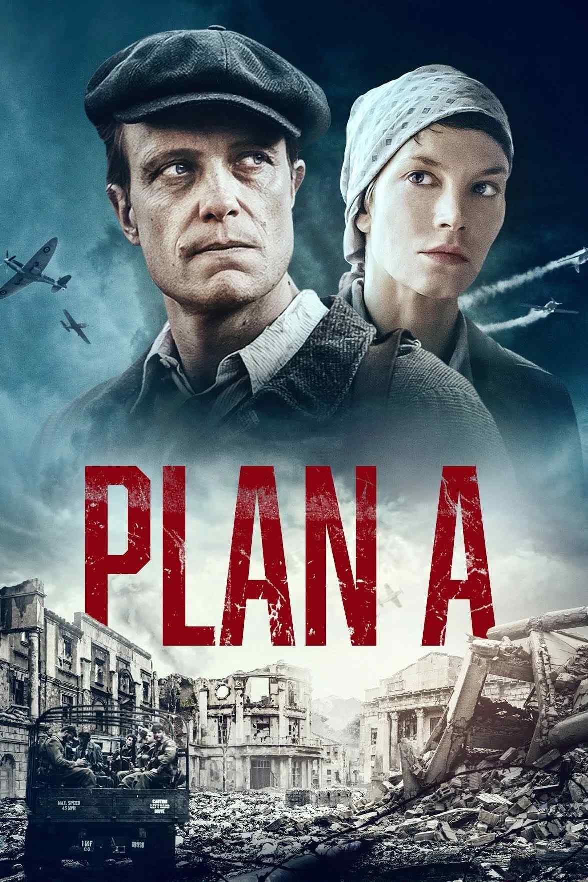 Poster chính thức của phim Phim Giật Gân, Phim Tâm Lý "Plan A" (Plan A - 2021), với sự tham gia của diễn viên August Diehl và Sylvia Hoeks.