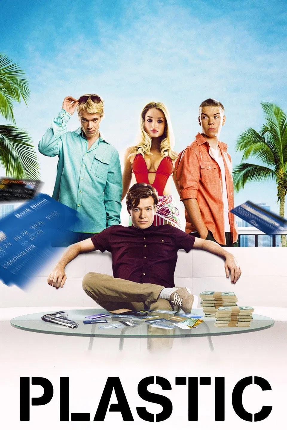 Poster chính thức của phim Phim Tâm Lý, Phim Hành Động "Plastic" (Plastic - 2014), với sự tham gia của diễn viên Ed Speleers và Will Poulter.
