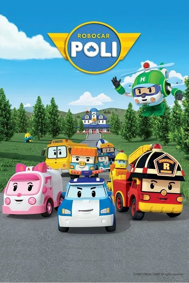 Poster chính thức của phim Phim Hoạt Hình, Phim Thiếu Nhi "Poli và các bạn" (Robocar Poli - 2011).
