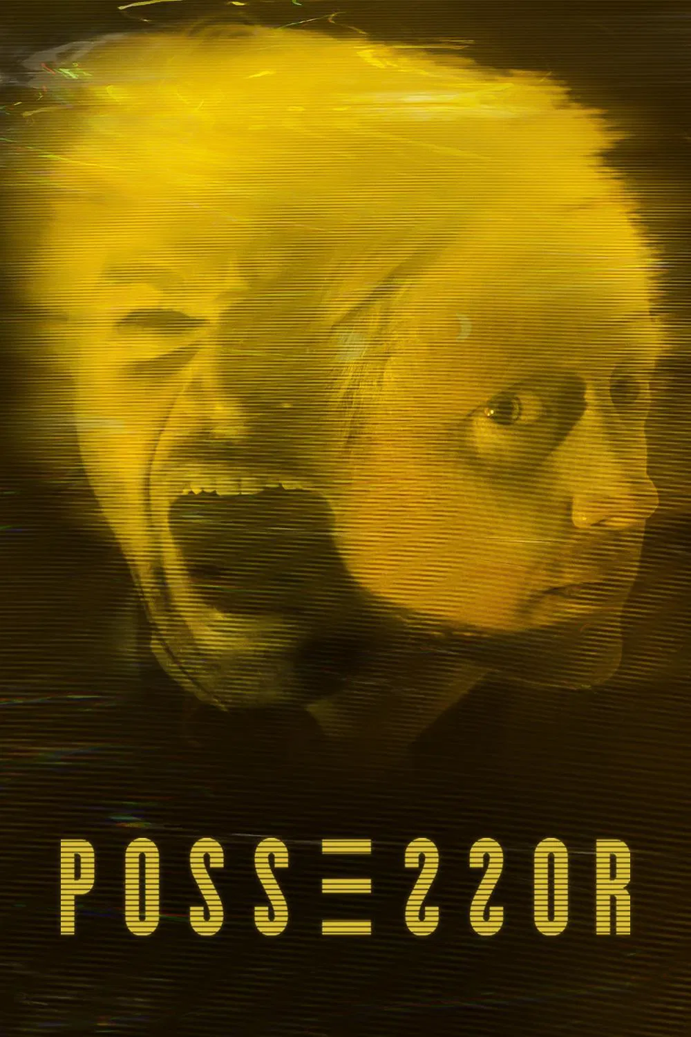 Poster chính thức của phim Phim Kinh Dị, Phim Giật Gân "Possessor" (Possessor - 2020), với sự tham gia của diễn viên Andrea Riseborough và Christopher Abbott.