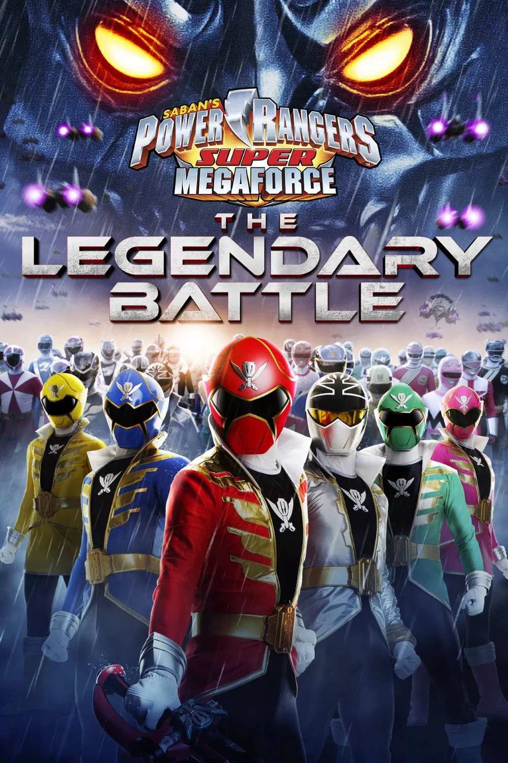 Poster chính thức của phim Phim Hành Động, Phim Phiêu Lưu "Power Rangers: Siêu Ninja Thép" (Power Rangers Super Megaforce: The Legendary Battle - 2015), với sự tham gia của diễn viên Andrew M. Gray và Ciara Hanna.