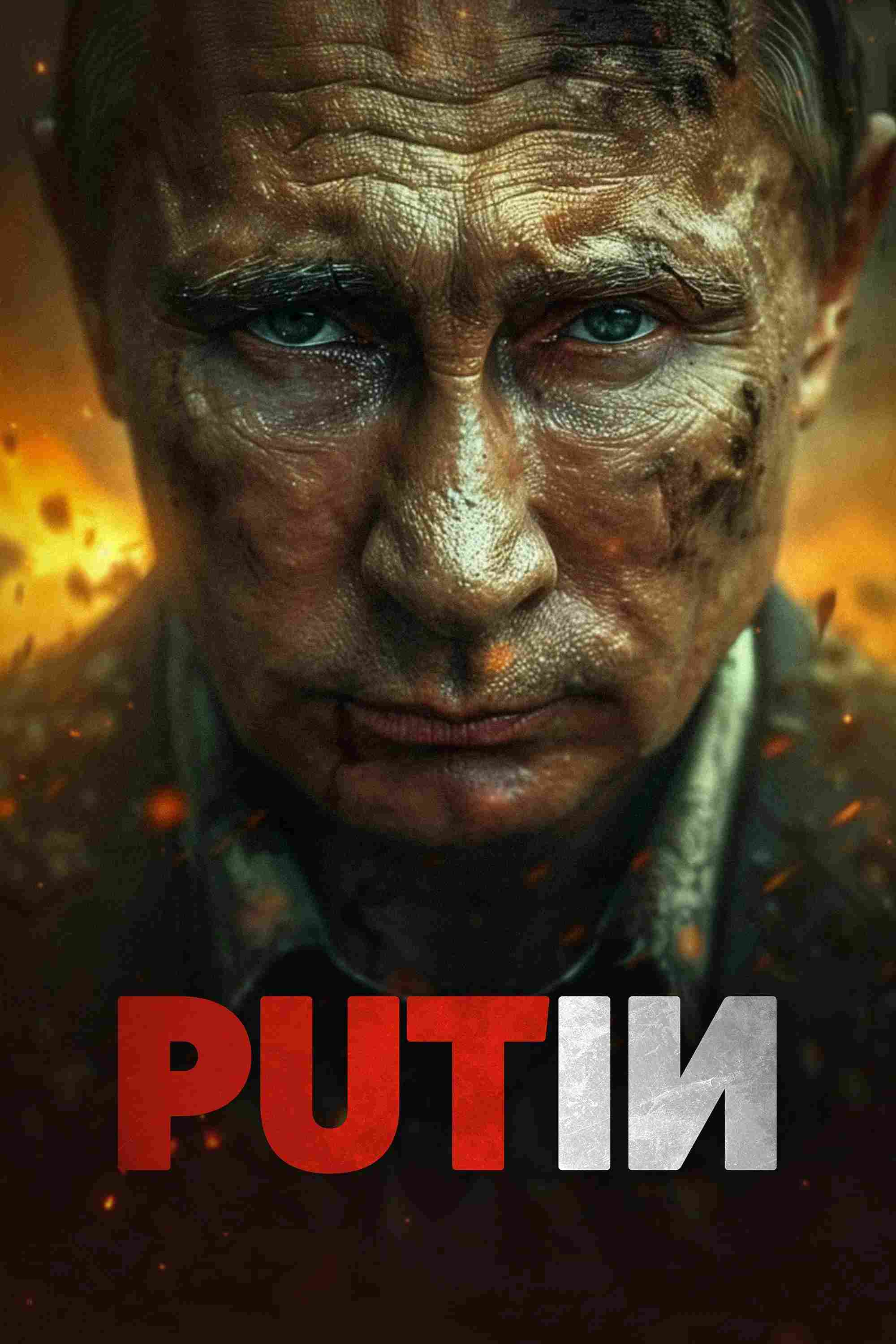 Poster chính thức của phim Phim Giật Gân, Phim Chiến Tranh "Putin" (Putin - 2025), với sự tham gia của diễn viên Sławomir Sobala và Thomas Kretschmann.