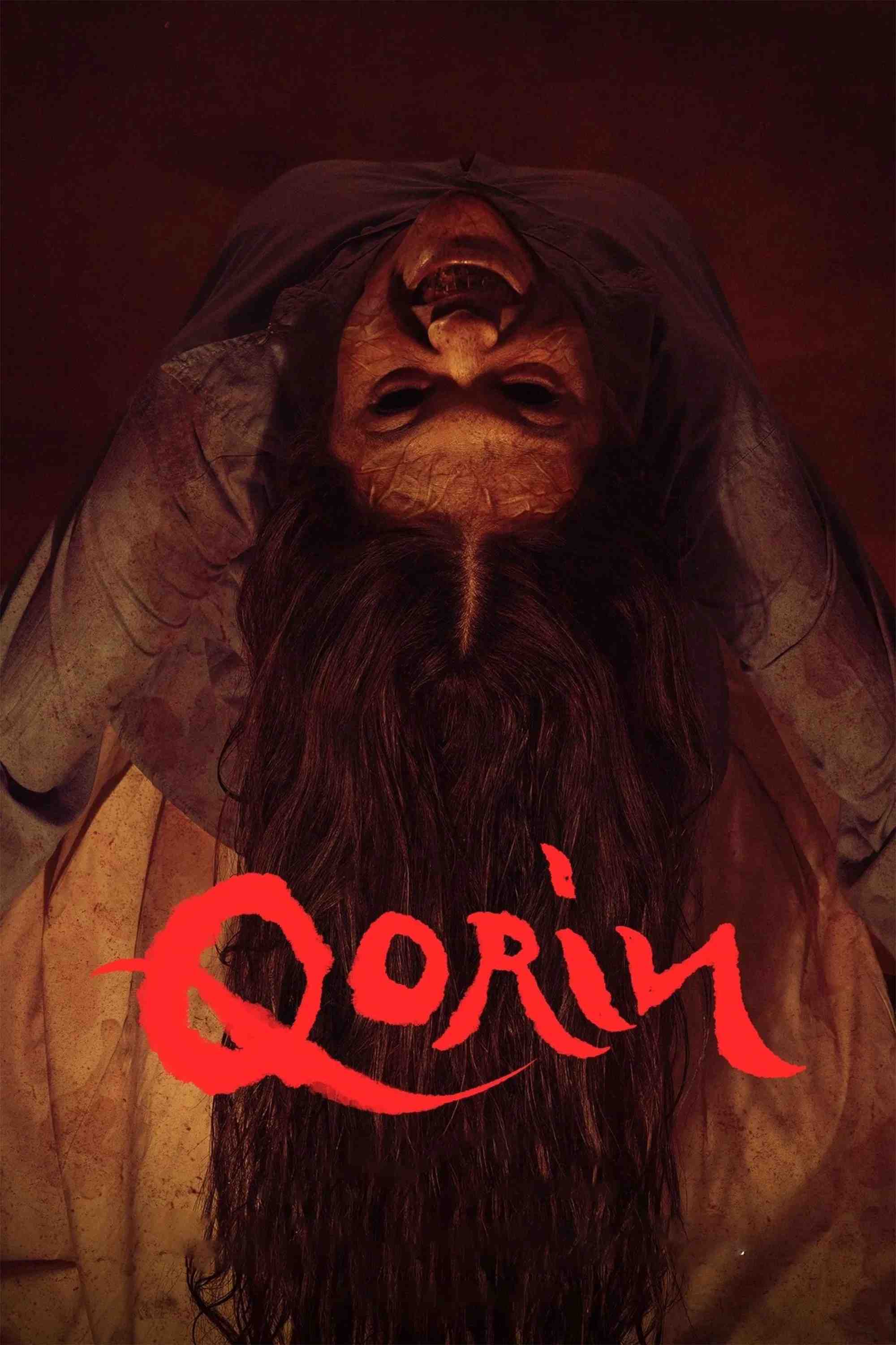 Poster chính thức của phim Phim Kinh Dị "Qorin" (Qorin - 2022), với sự tham gia của diễn viên Zulfa Maharani và Omar Daniel.