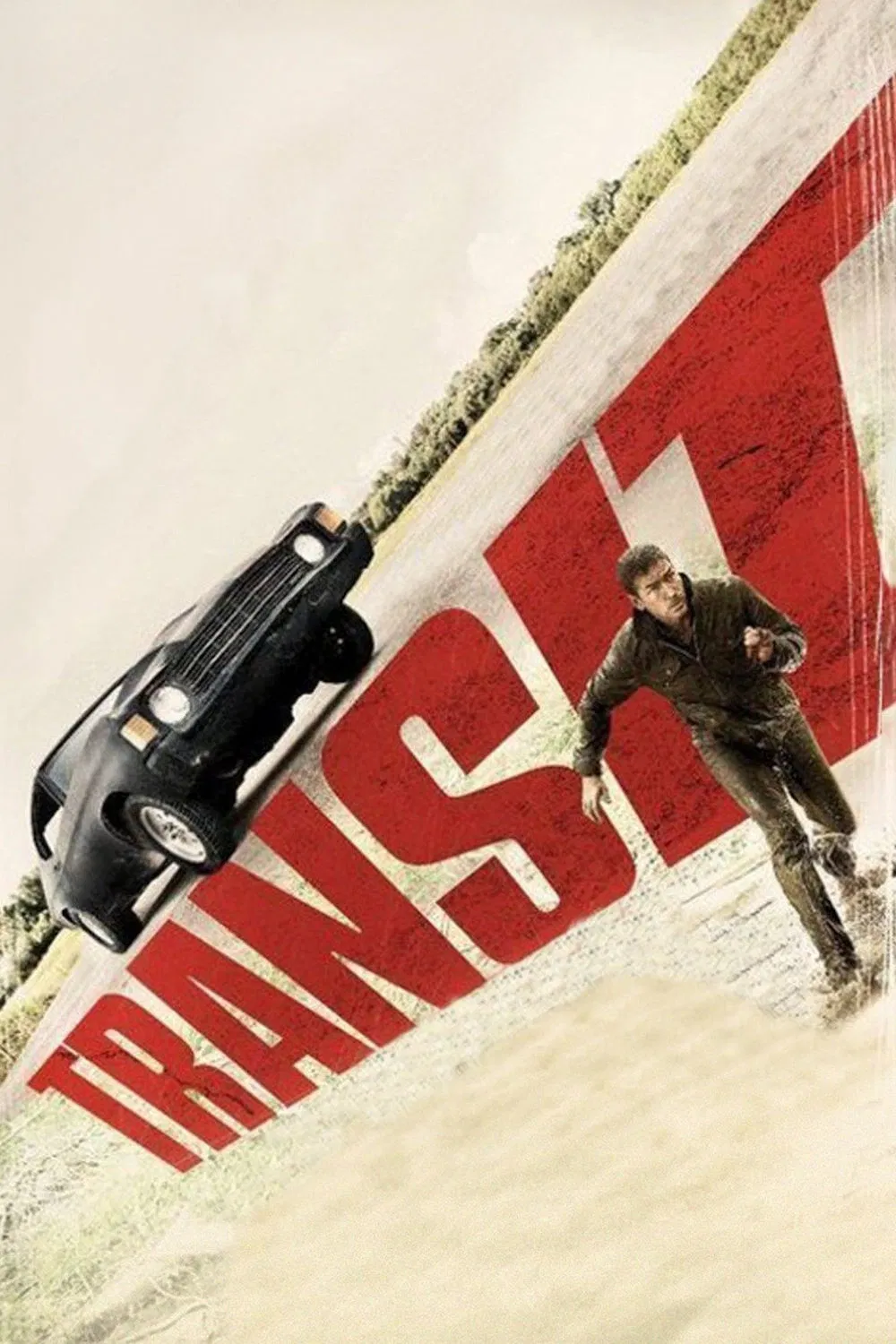 Poster chính thức của phim Phim Hành Động, Phim Giật Gân "Quá Giang" (Transit - 2012), với sự tham gia của diễn viên Jim Caviezel và Elisabeth Röhm.