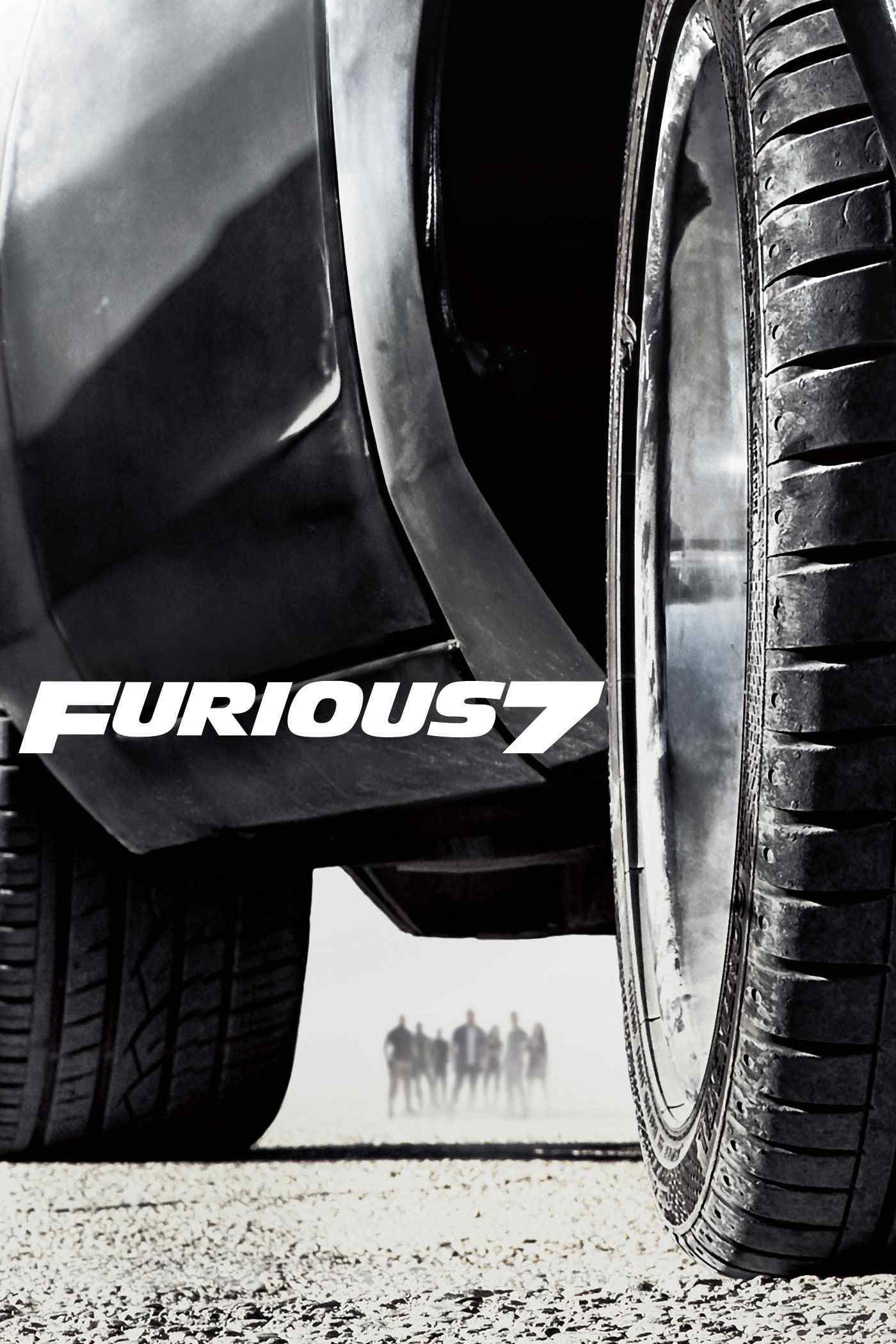 Poster chính thức của phim Phim Hành Động, Phim Hình Sự "Quá Nhanh Quá Nguy Hiểm 7" (Furious 7 - 2015), với sự tham gia của diễn viên Vin Diesel và Paul Walker.