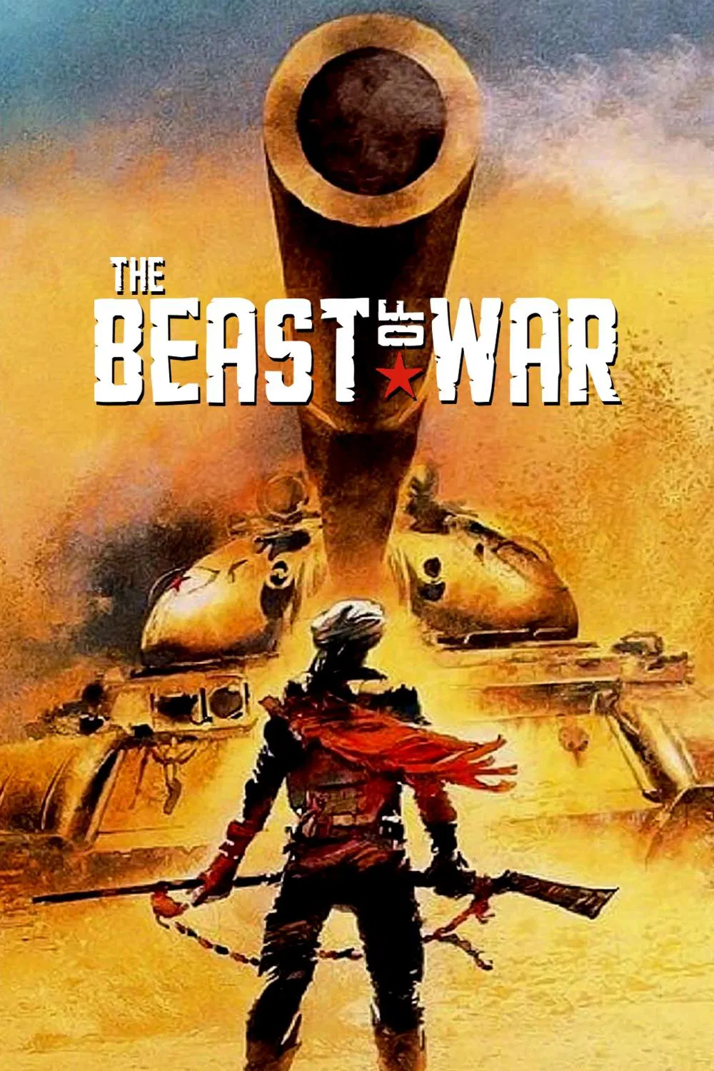 Poster chính thức của phim Phim Chiến Tranh, Phim Tâm Lý "Quái Thú Chiến Tranh" (The Beast - 1988), với sự tham gia của diễn viên George Dzundza và Jason Patric.