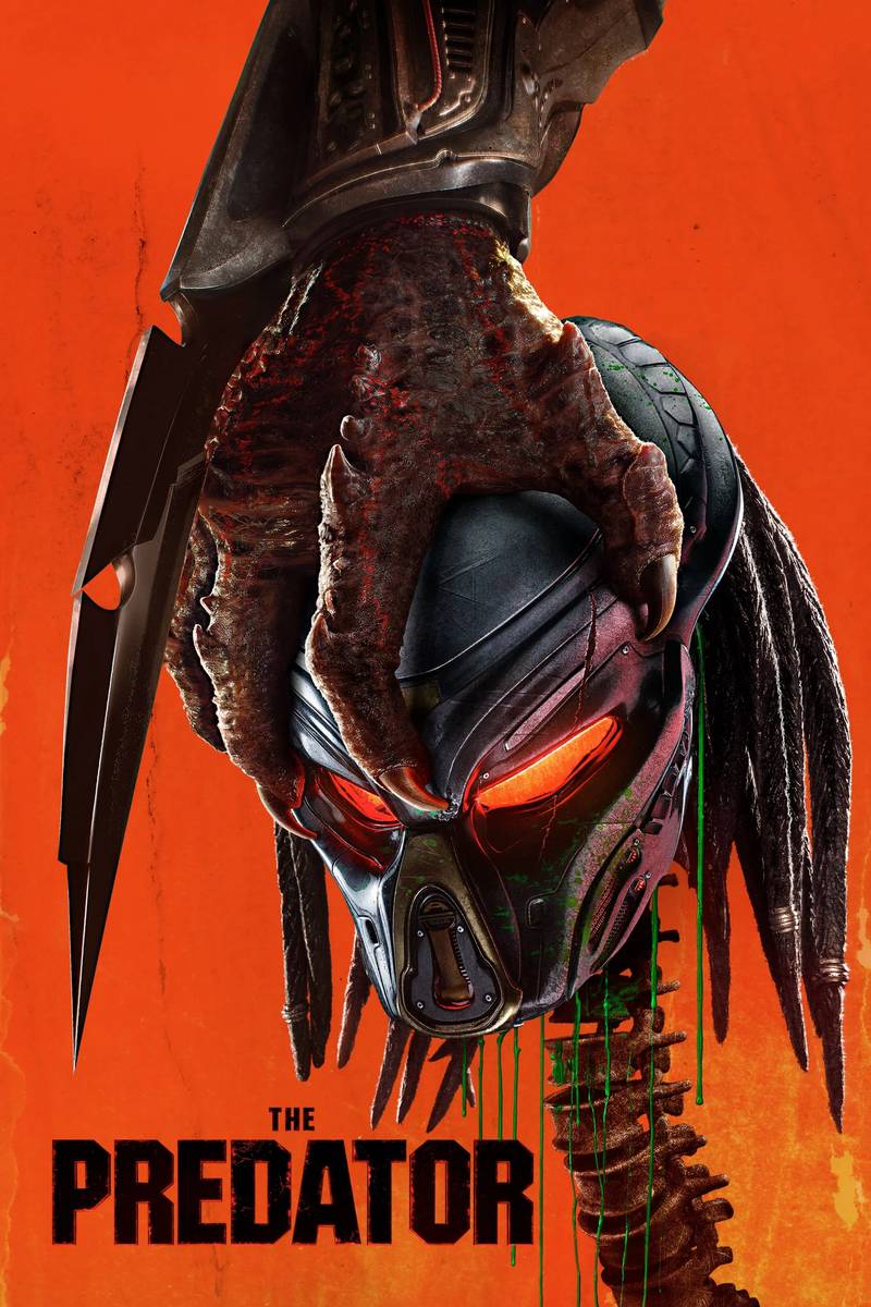 Poster chính thức của phim Phim Viễn Tưởng, Phim Hành Động "Quái Thú Vô Hình 4" (The Predator - 2018), với sự tham gia của diễn viên Boyd Holbrook và Trevante Rhodes.