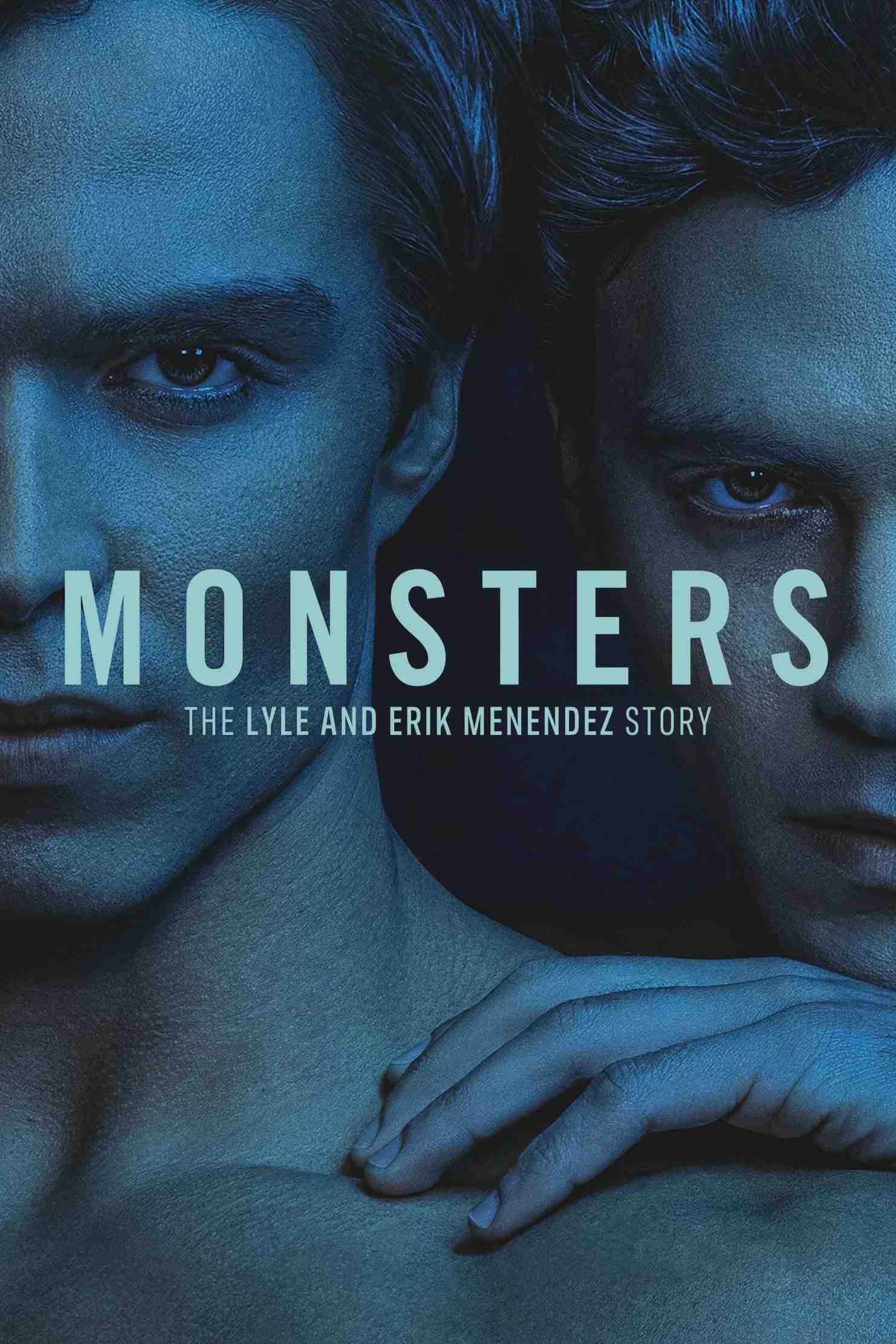 Poster chính thức của phim Phim Tâm Lý, Phim Hình Sự "Quái vật: Câu chuyện về Lyle và Erik Menendez" (Monsters: The Lyle and Erik Menendez Story - 2024), với sự tham gia của diễn viên Javier Bardem và Chloë Sevigny.
