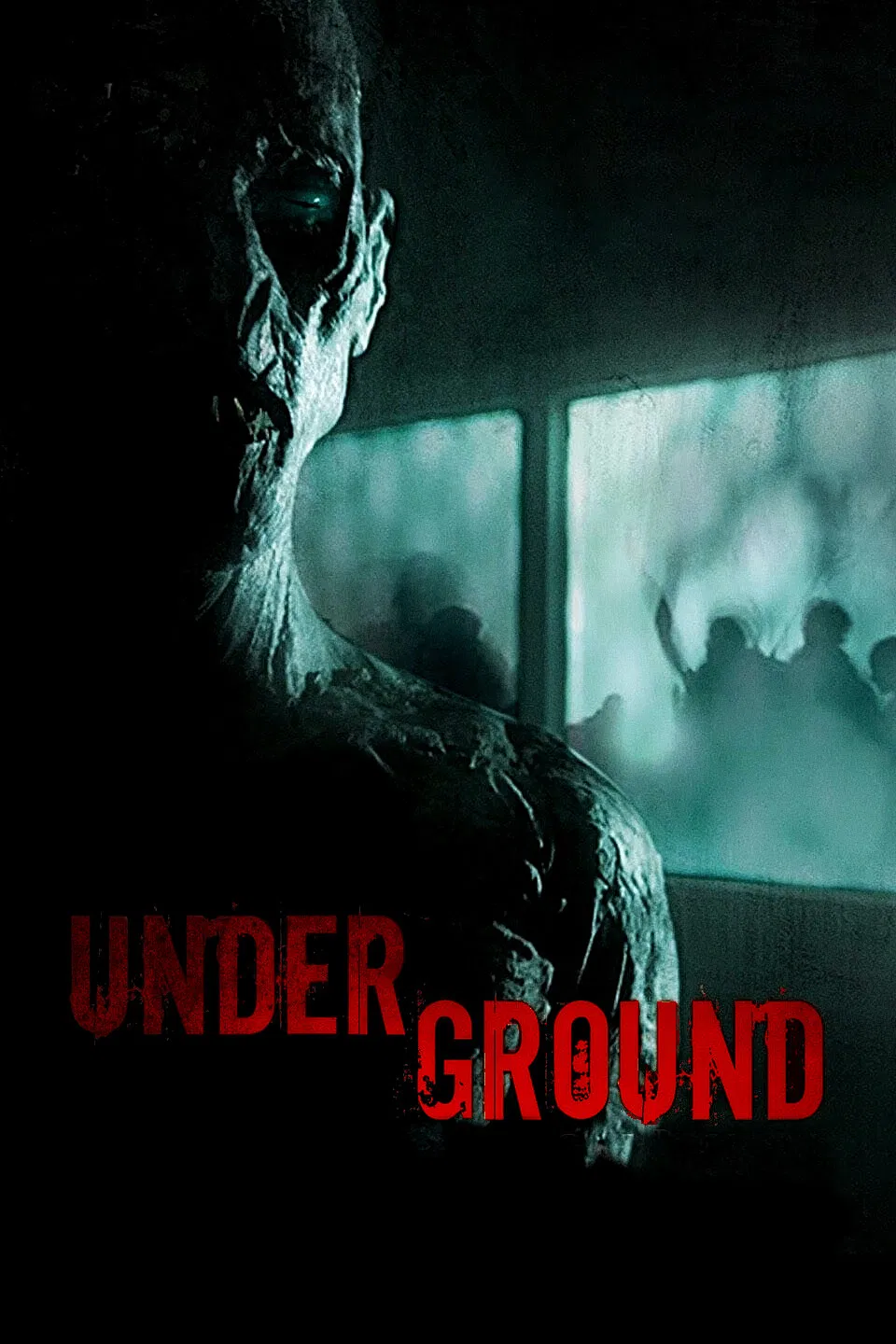 Poster chính thức của phim Phim Kinh Dị "Quái Vật Dưới Lòng Đất" (Underground - 2011), với sự tham gia của diễn viên Sofia Pernas và Christine Evangelista.