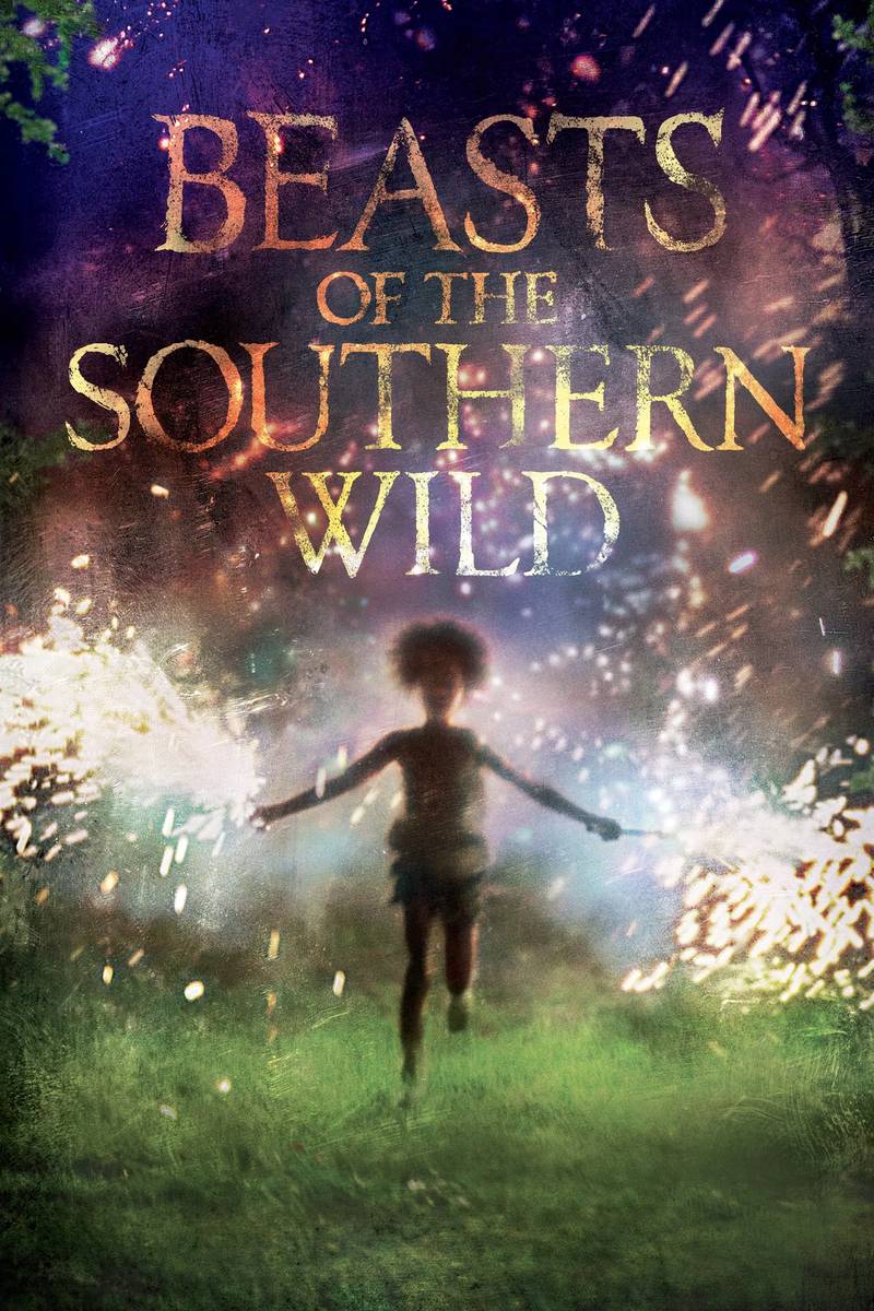 Poster chính thức của phim Phim Tâm Lý, Phim Giả Tượng "Quái Vật Miền Nam Hoang Dã" (Beasts of the Southern Wild - 2012), với sự tham gia của diễn viên Quvenzhané Wallis và Dwight Henry.