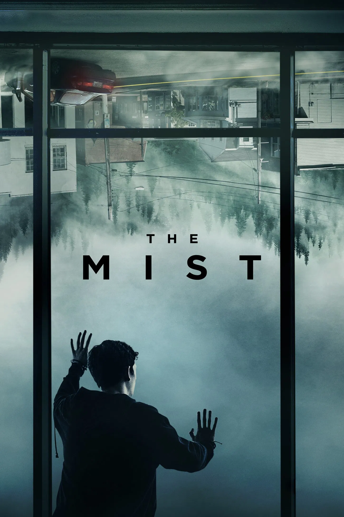 Poster chính thức của phim Phim Viễn Tưởng & Giả Tưởng, Phim Tâm Lý "Quái Vật Sương Mù" (The Mist - 2017), với sự tham gia của diễn viên Morgan Spector và Alyssa Sutherland.